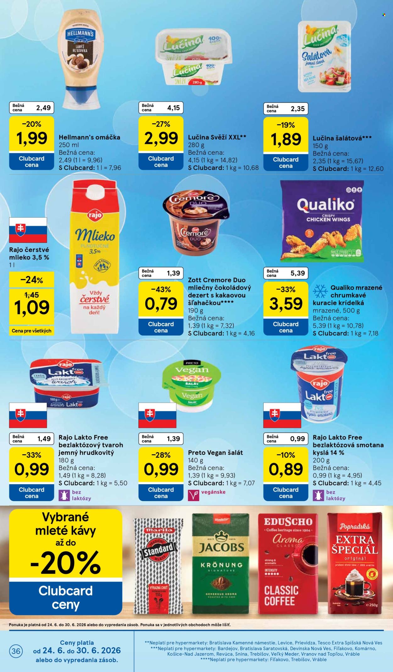 Leták TESCO - 24.6.2026 - 30.6.2026. Strana 36