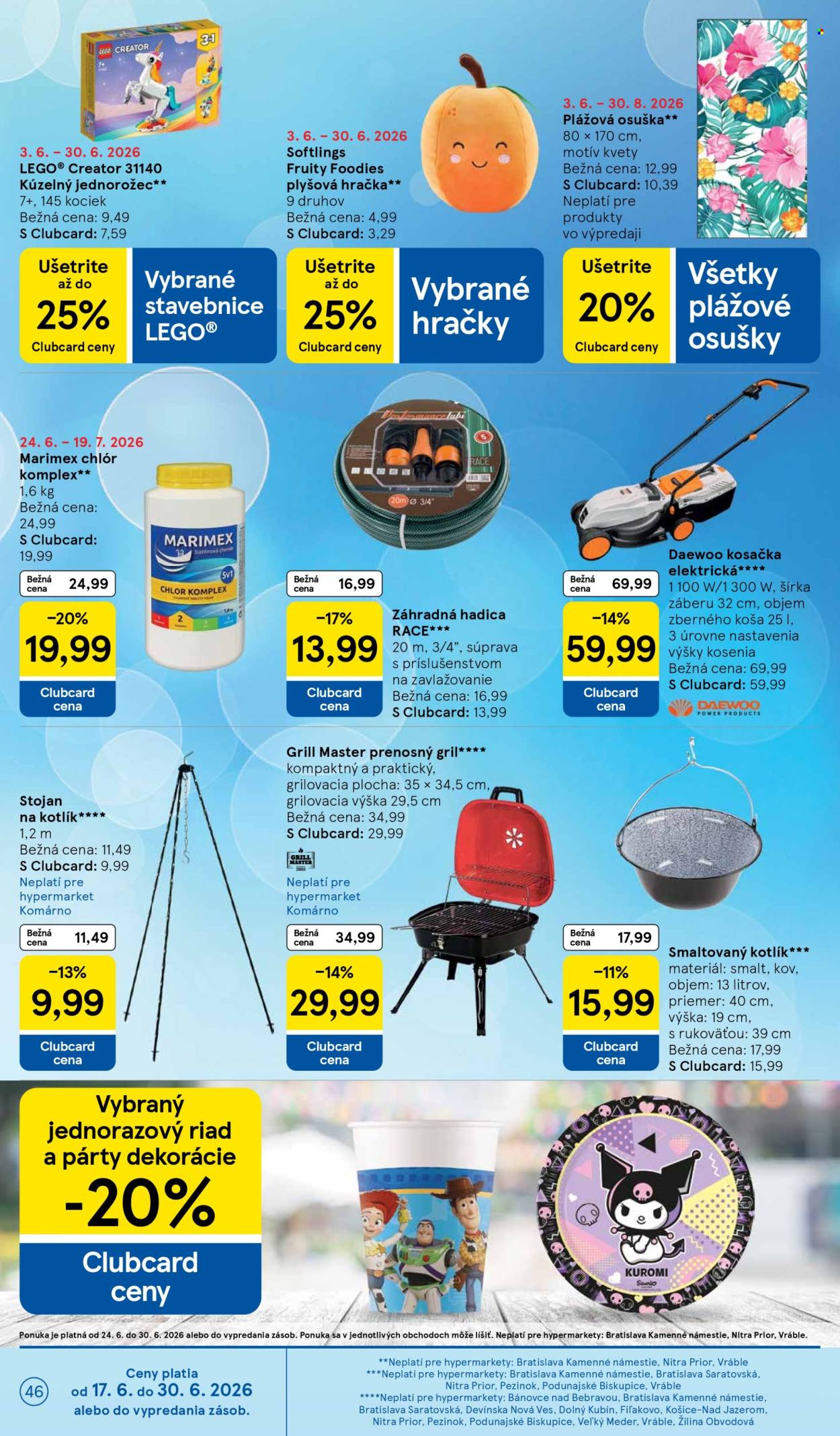 Leták TESCO - 24.6.2026 - 30.6.2026. Strana 46
