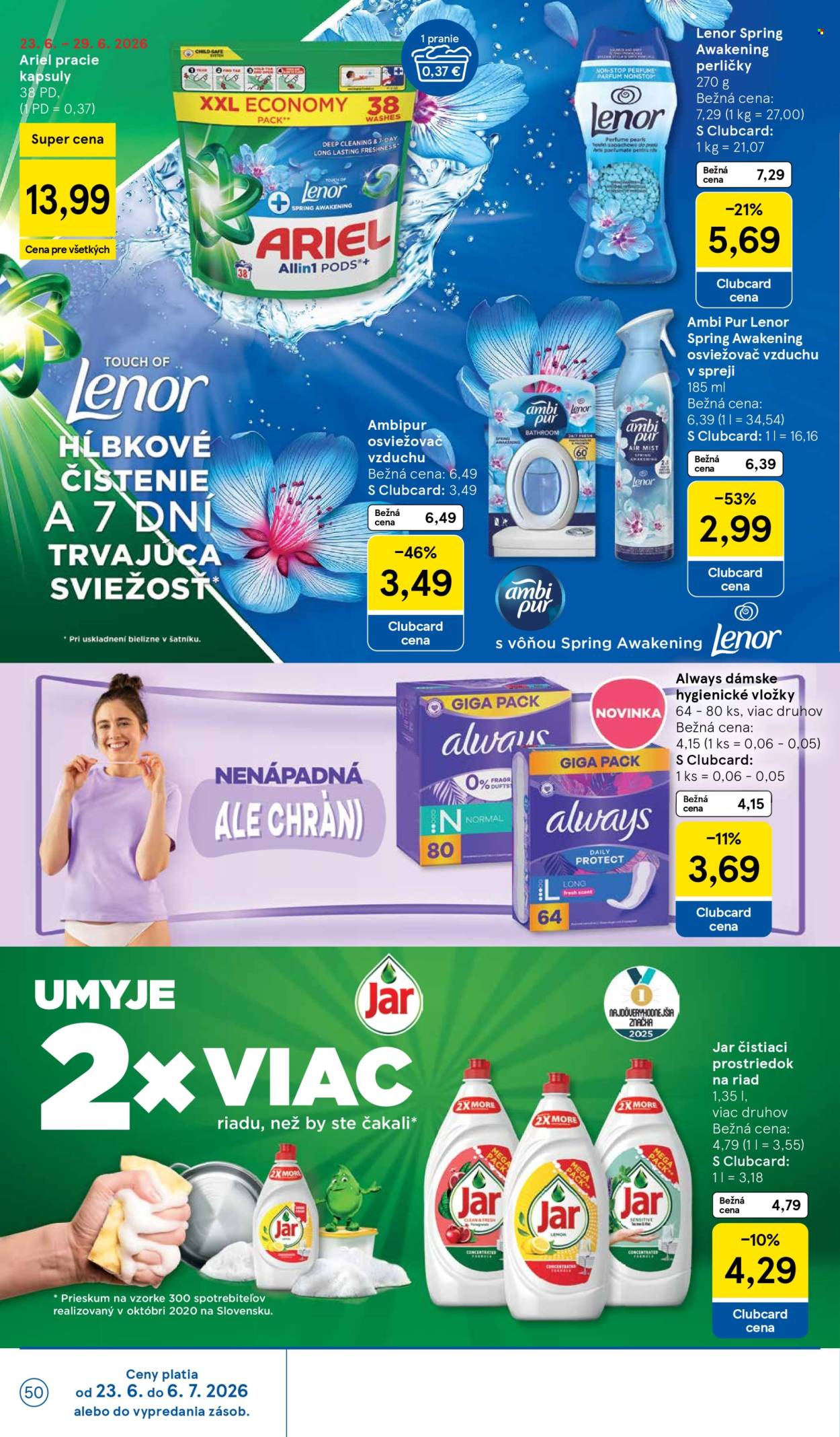 Leták TESCO - 24.6.2026 - 30.6.2026. Strana 50