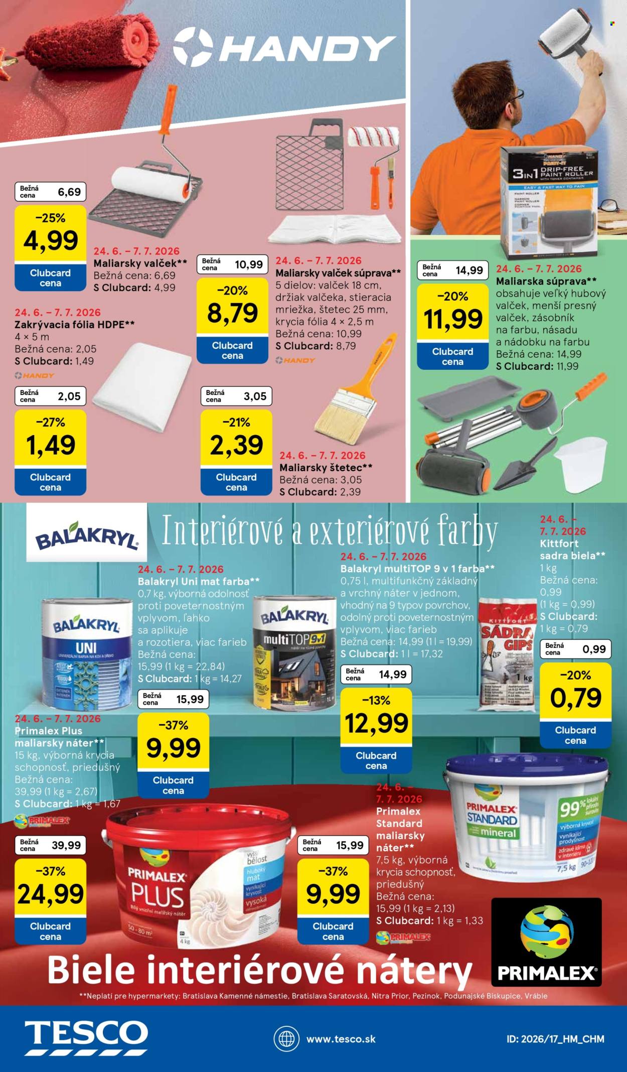 Leták TESCO - 24.6.2026 - 30.6.2026. Strana 51