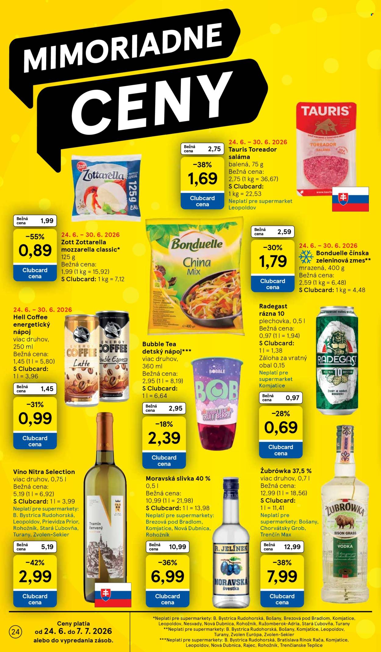 Leták TESCO supermarket - 24.6.2026 - 30.6.2026. Strana 24