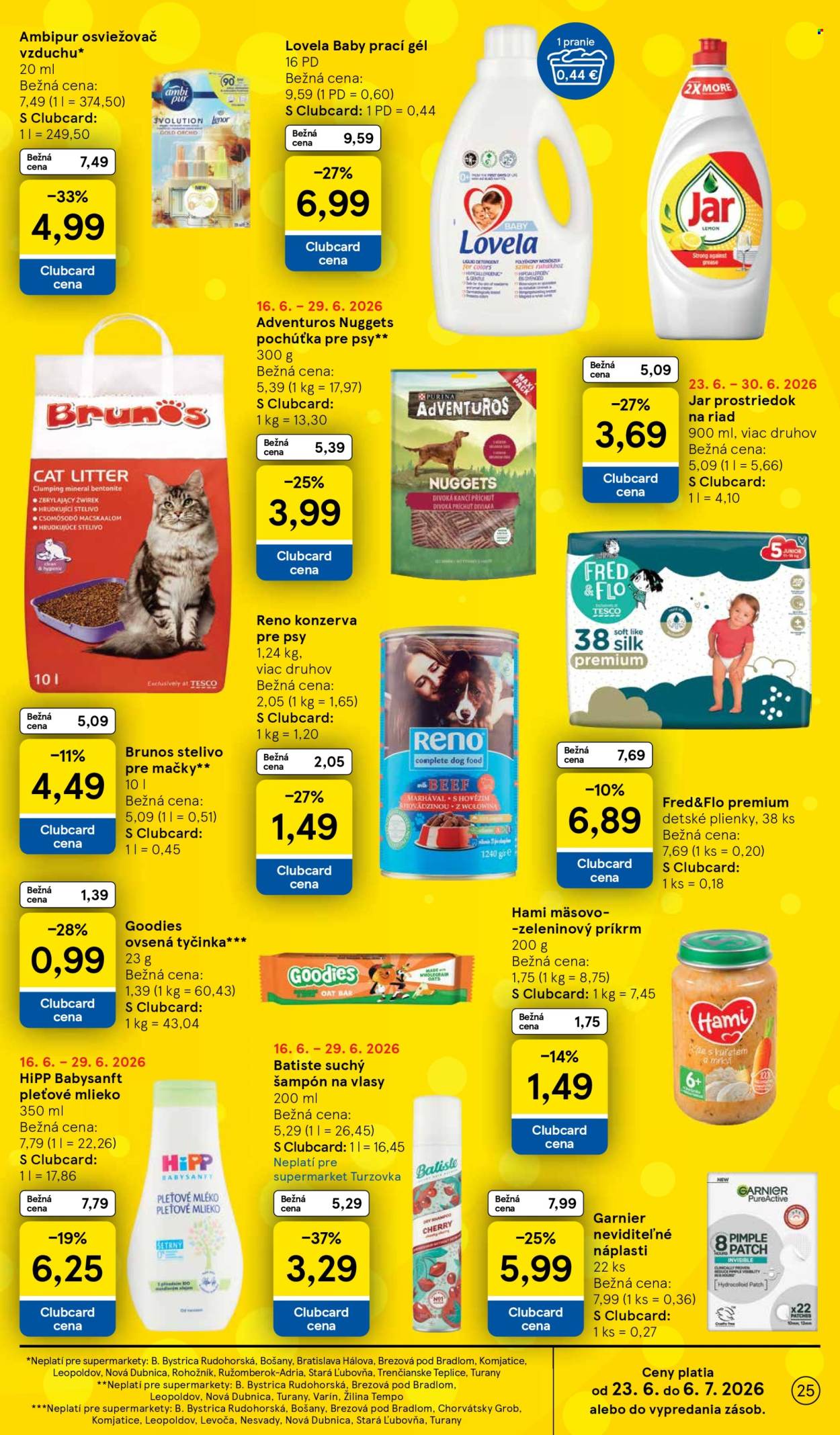 Leták TESCO supermarket - 24.6.2026 - 30.6.2026. Strana 25