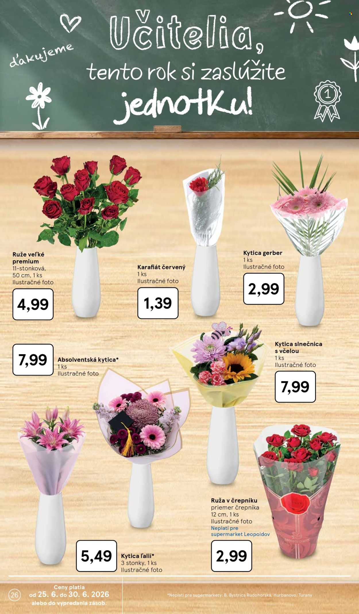 Leták TESCO supermarket - 24.6.2026 - 30.6.2026. Strana 26