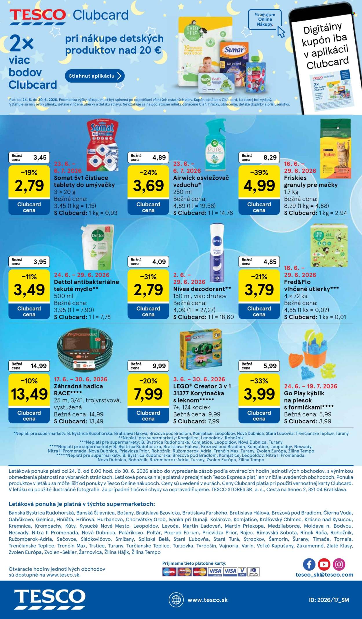 Leták TESCO supermarket - 24.6.2026 - 30.6.2026. Strana 33