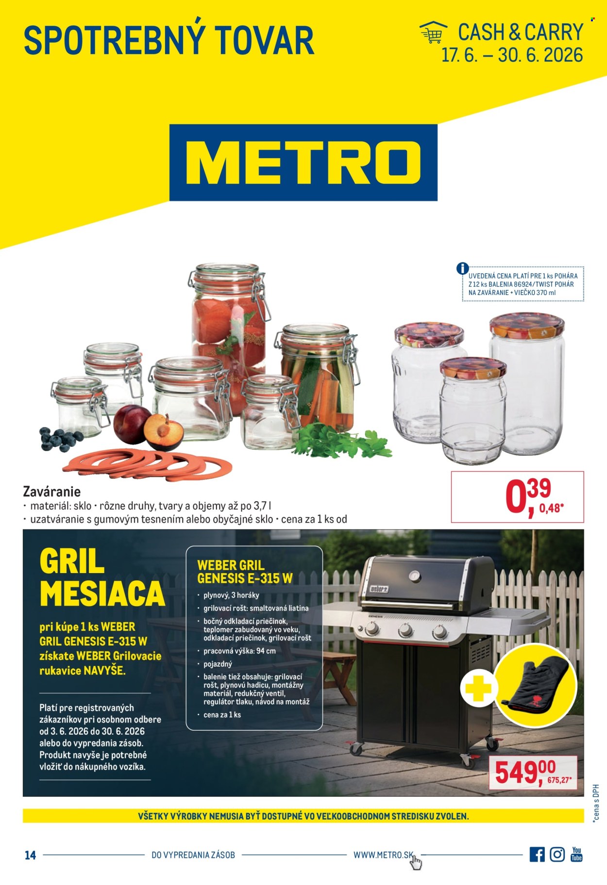 Leták Metro - 17.6.2026 - 30.6.2026. Strana 1