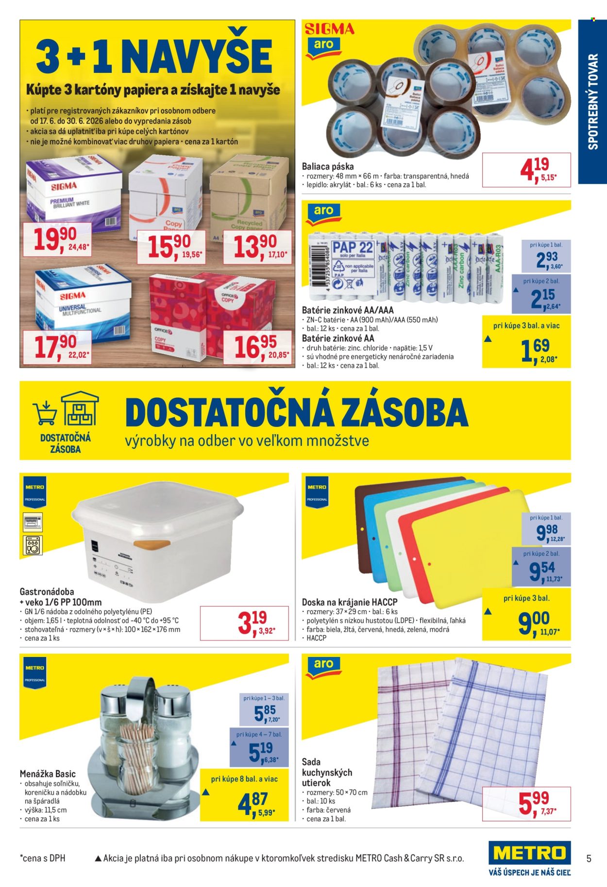 Leták Metro - 17.6.2026 - 30.6.2026. Strana 5