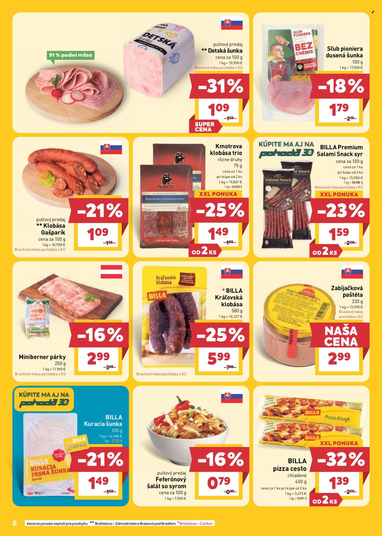 Leták Billa - 24.6.2026 - 30.6.2026. Strana 8