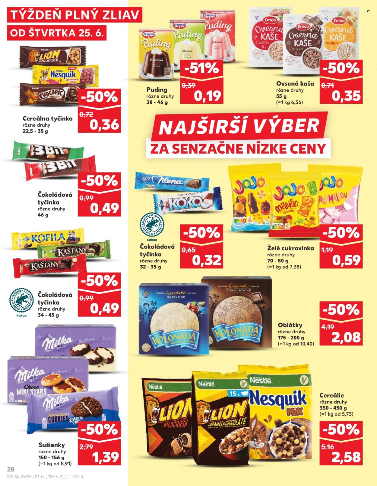 Leták Kaufland - 25.6.2026 - 1.7.2026. Strana 28