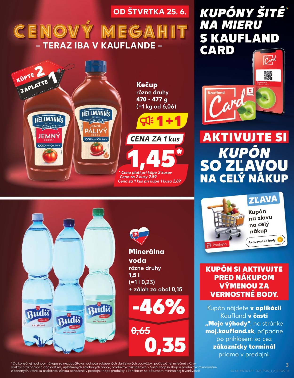 Leták Kaufland - 25.6.2026 - 1.7.2026. Strana 3