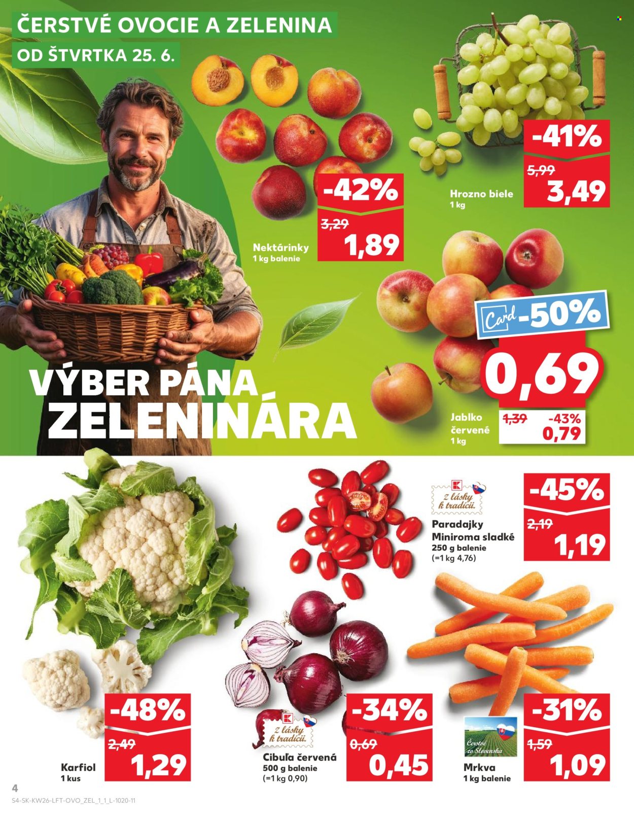 Leták Kaufland - 25.6.2026 - 1.7.2026. Strana 4