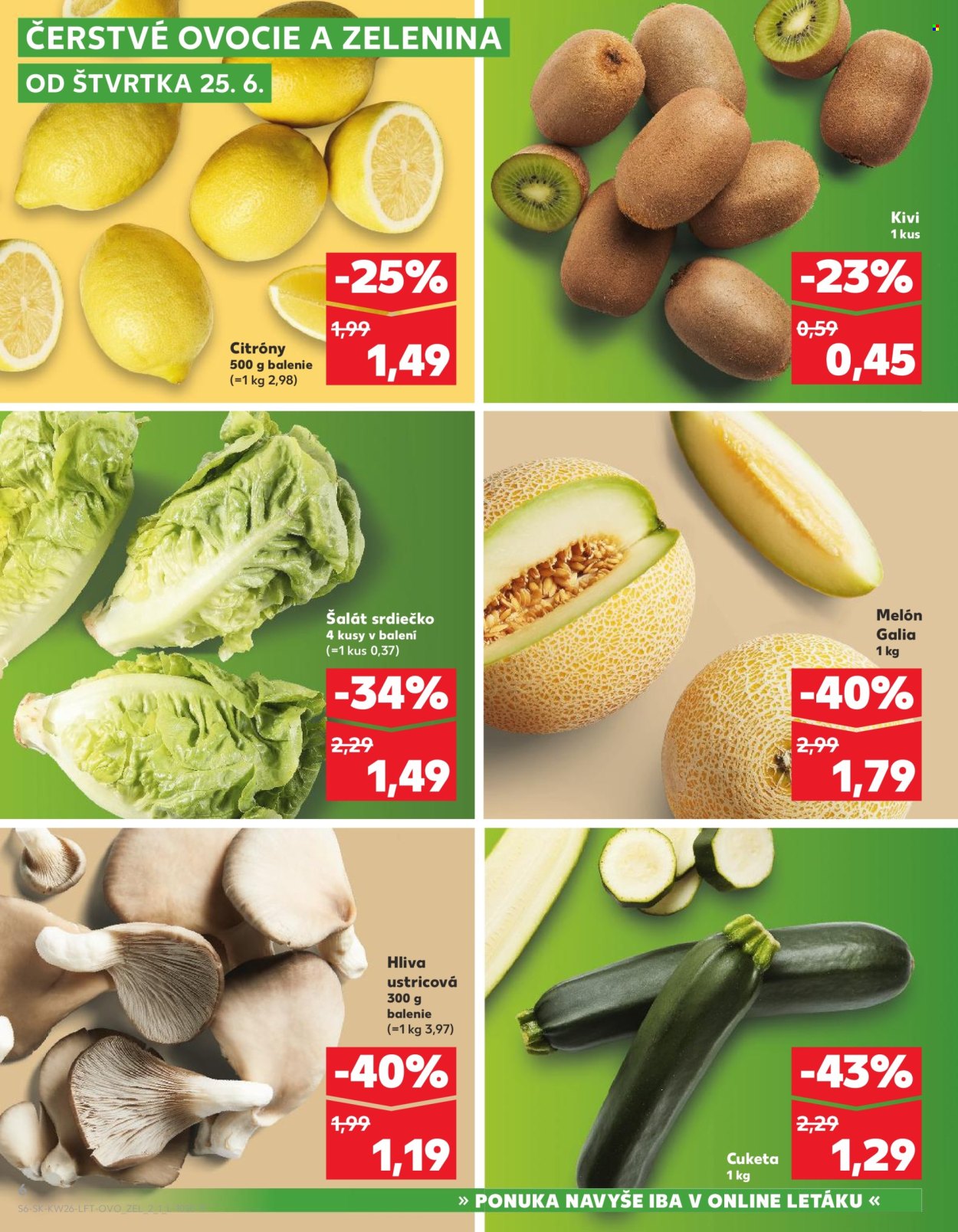 Leták Kaufland - 25.6.2026 - 1.7.2026. Strana 6