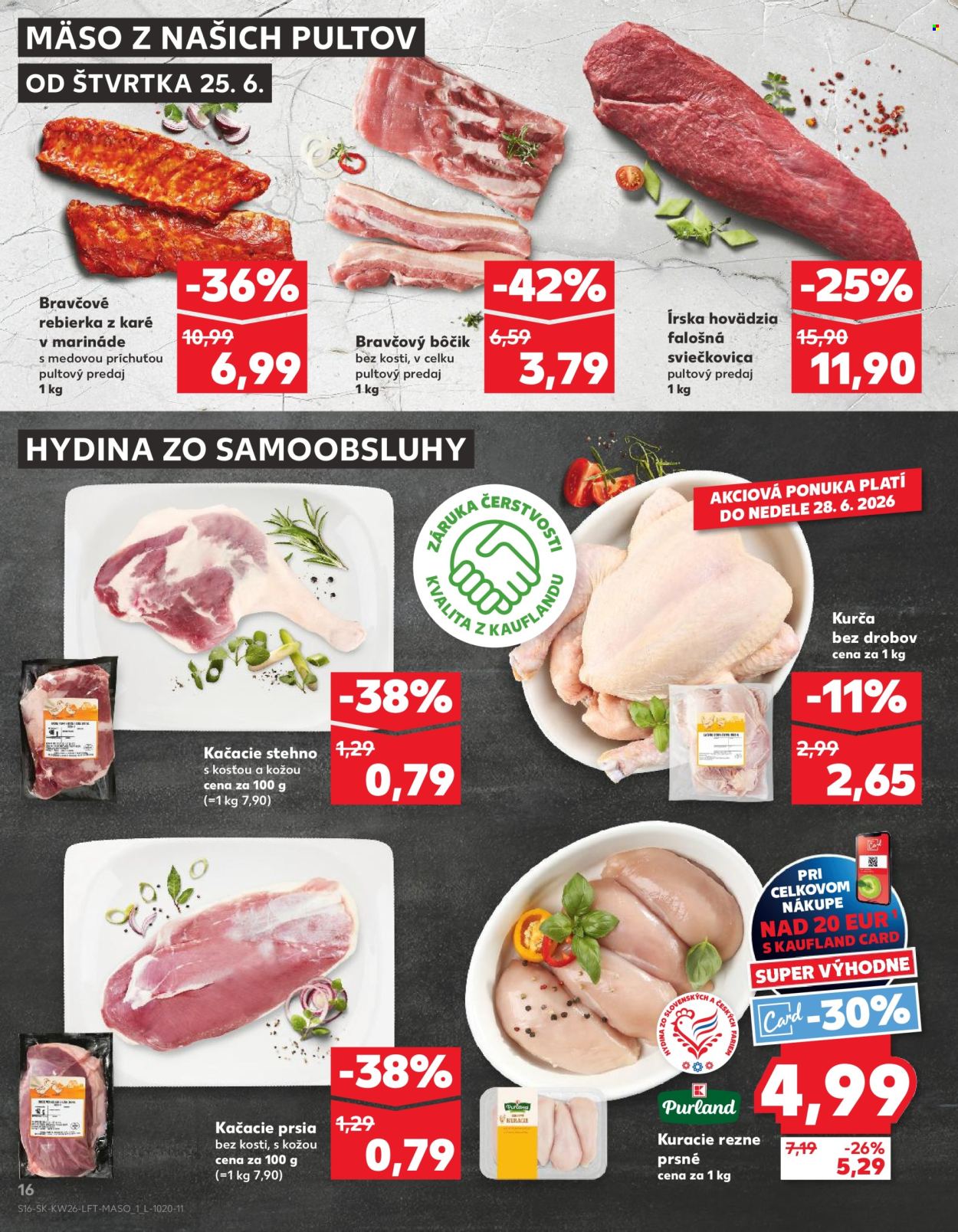 Leták Kaufland - 25.6.2026 - 1.7.2026. Strana 16