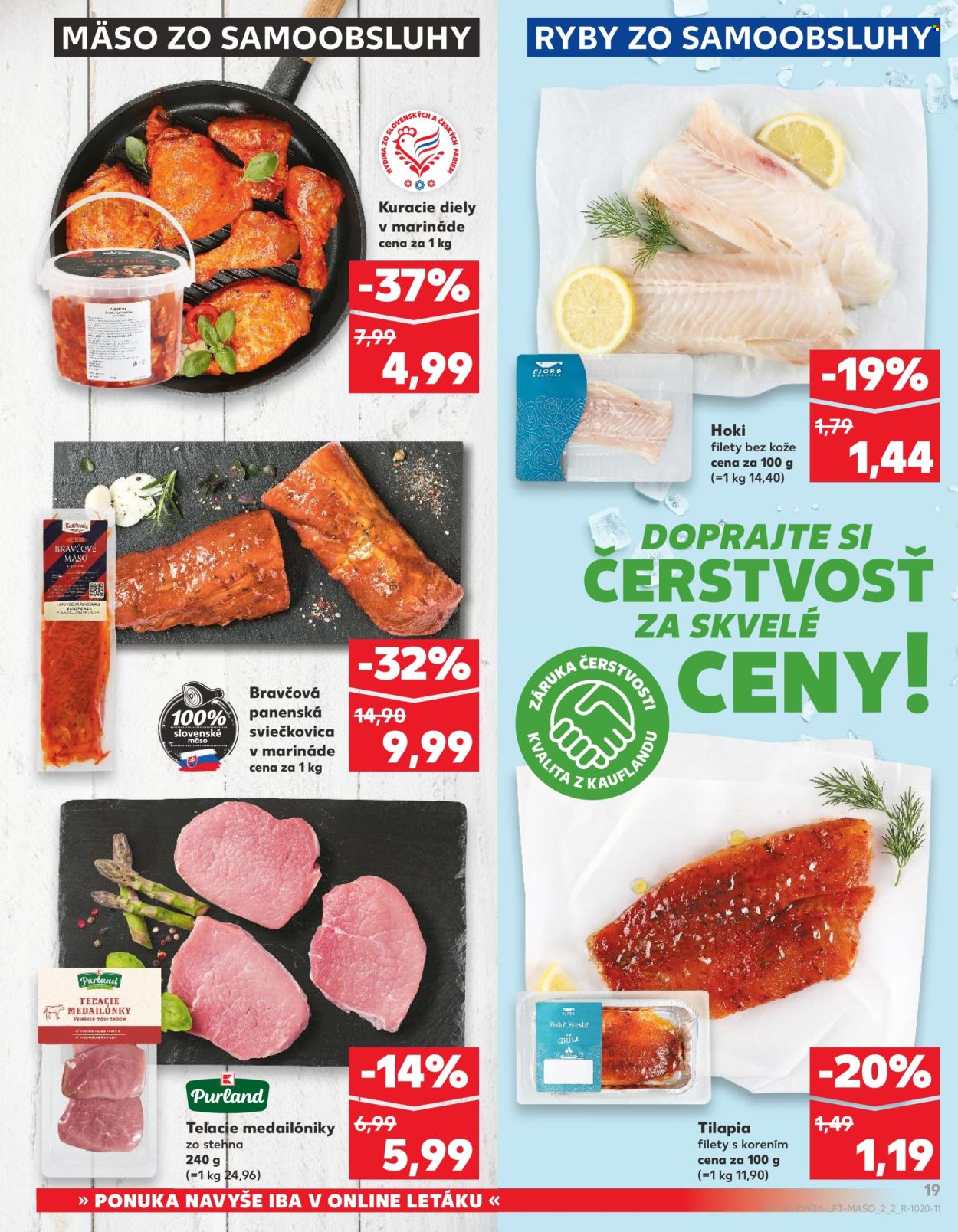 Leták Kaufland - 25.6.2026 - 1.7.2026. Strana 19