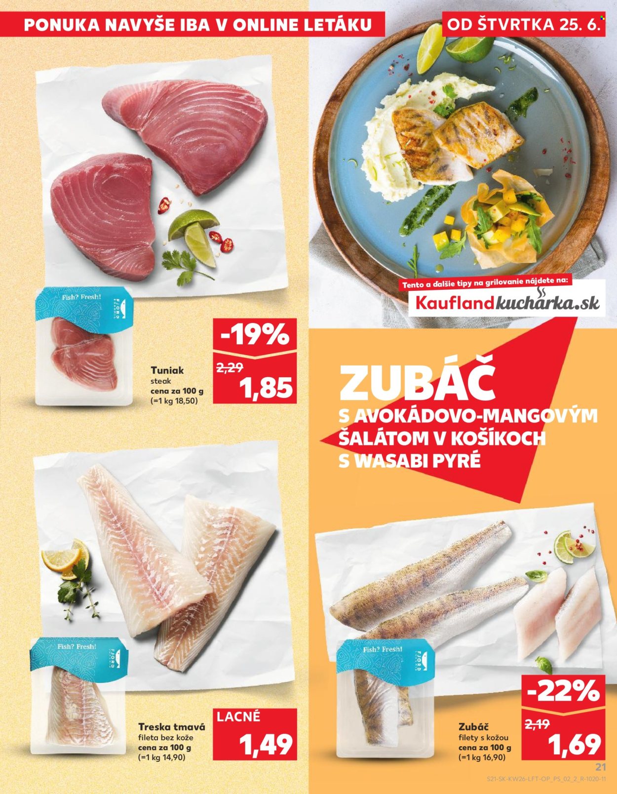 Leták Kaufland - 25.6.2026 - 1.7.2026. Strana 21
