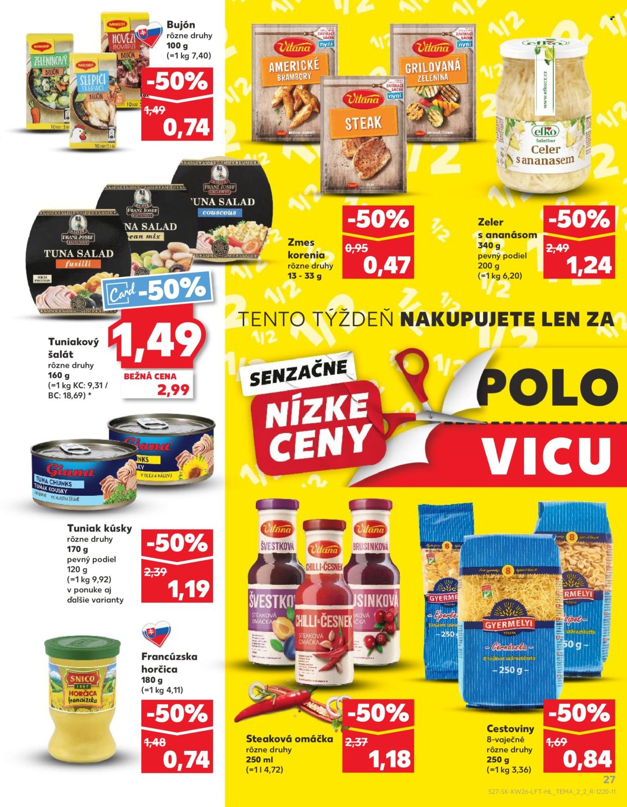 Leták Kaufland - 25.6.2026 - 1.7.2026. Strana 27