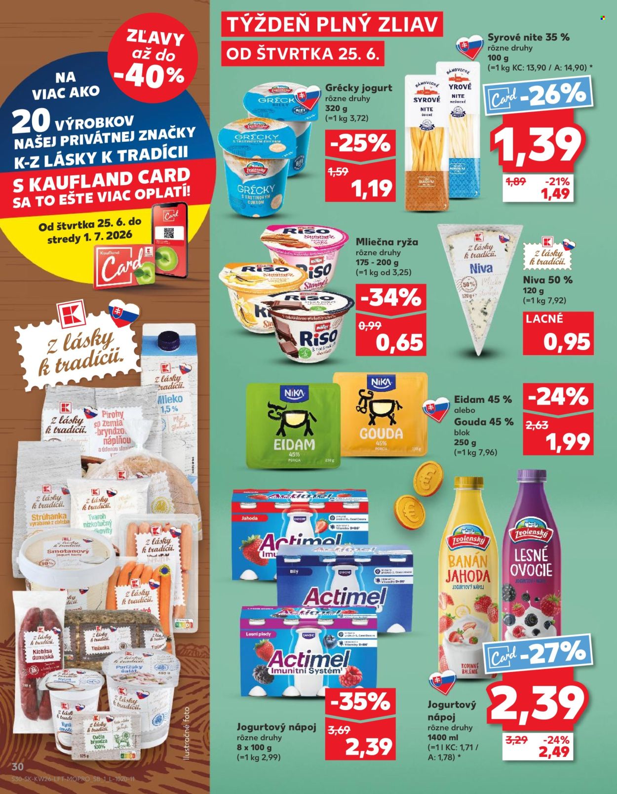 Leták Kaufland - 25.6.2026 - 1.7.2026. Strana 30
