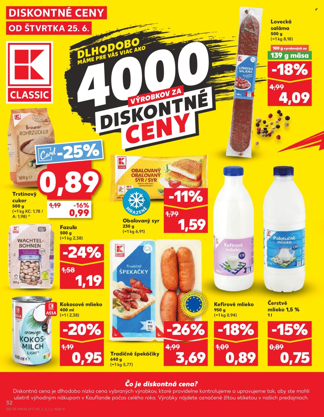 Leták Kaufland - 25.6.2026 - 1.7.2026. Strana 32
