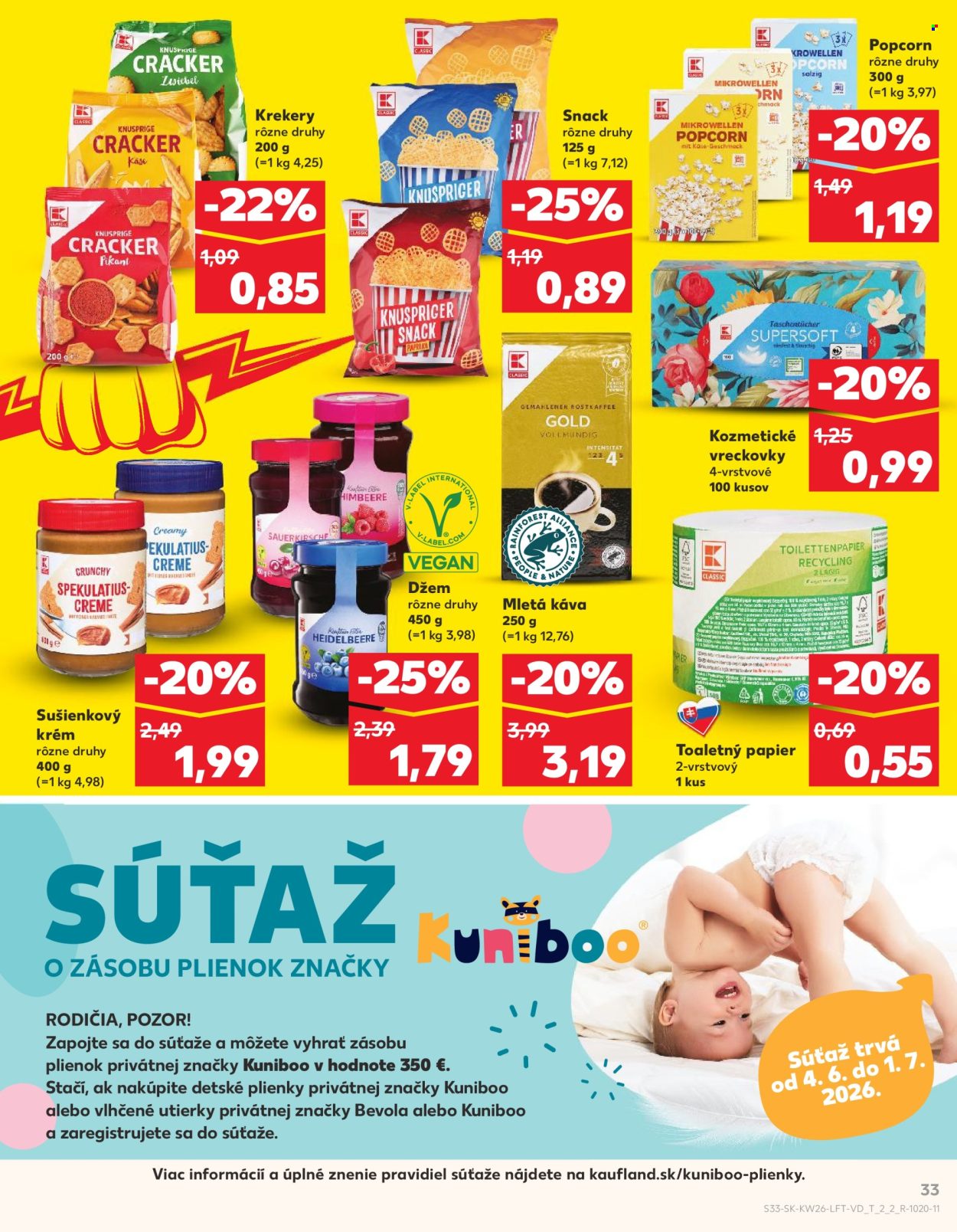 Leták Kaufland - 25.6.2026 - 1.7.2026. Strana 33