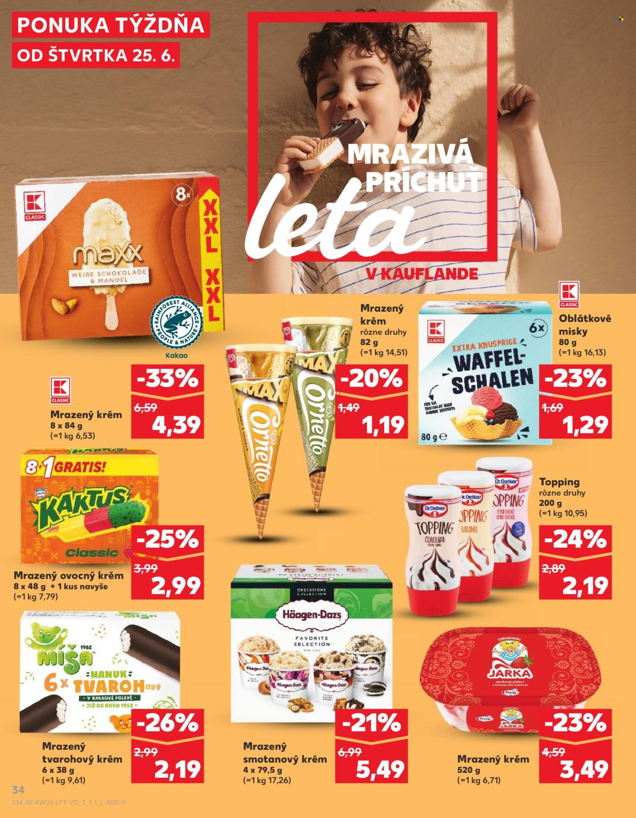 Leták Kaufland - 25.6.2026 - 1.7.2026. Strana 34