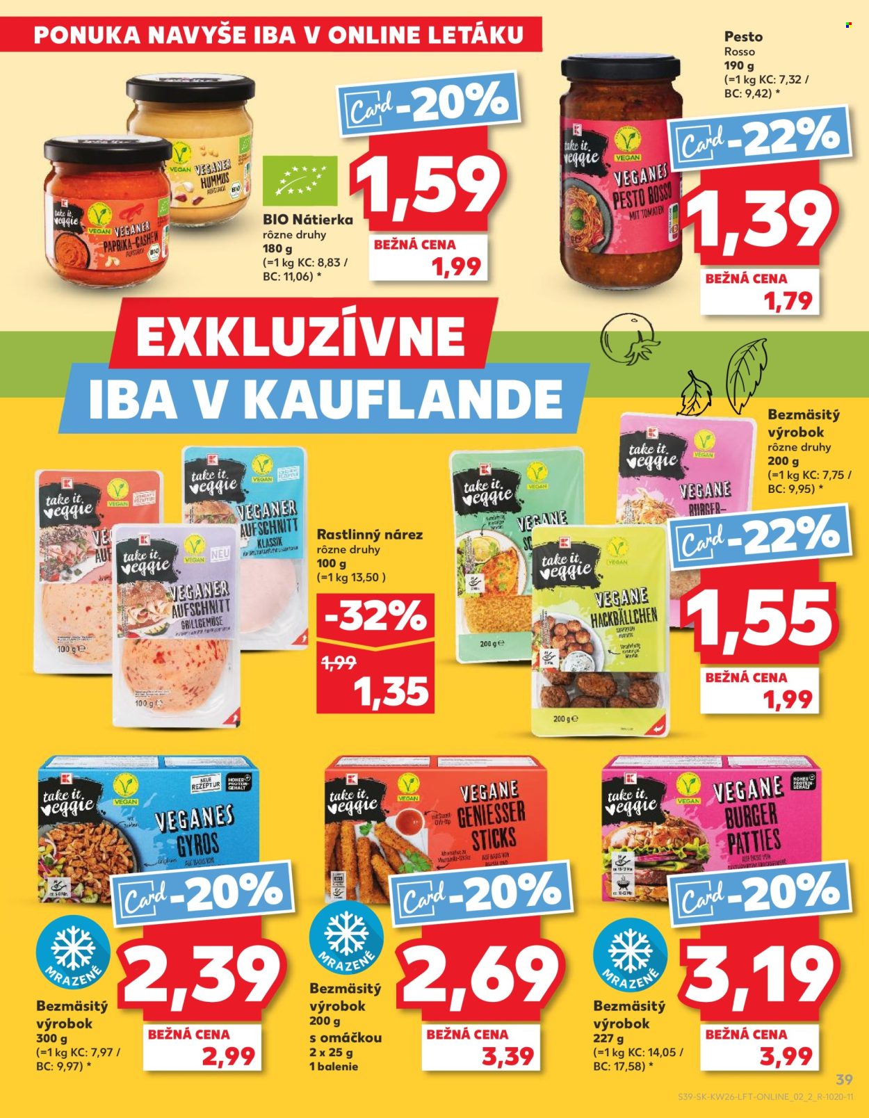 Leták Kaufland - 25.6.2026 - 1.7.2026. Strana 39