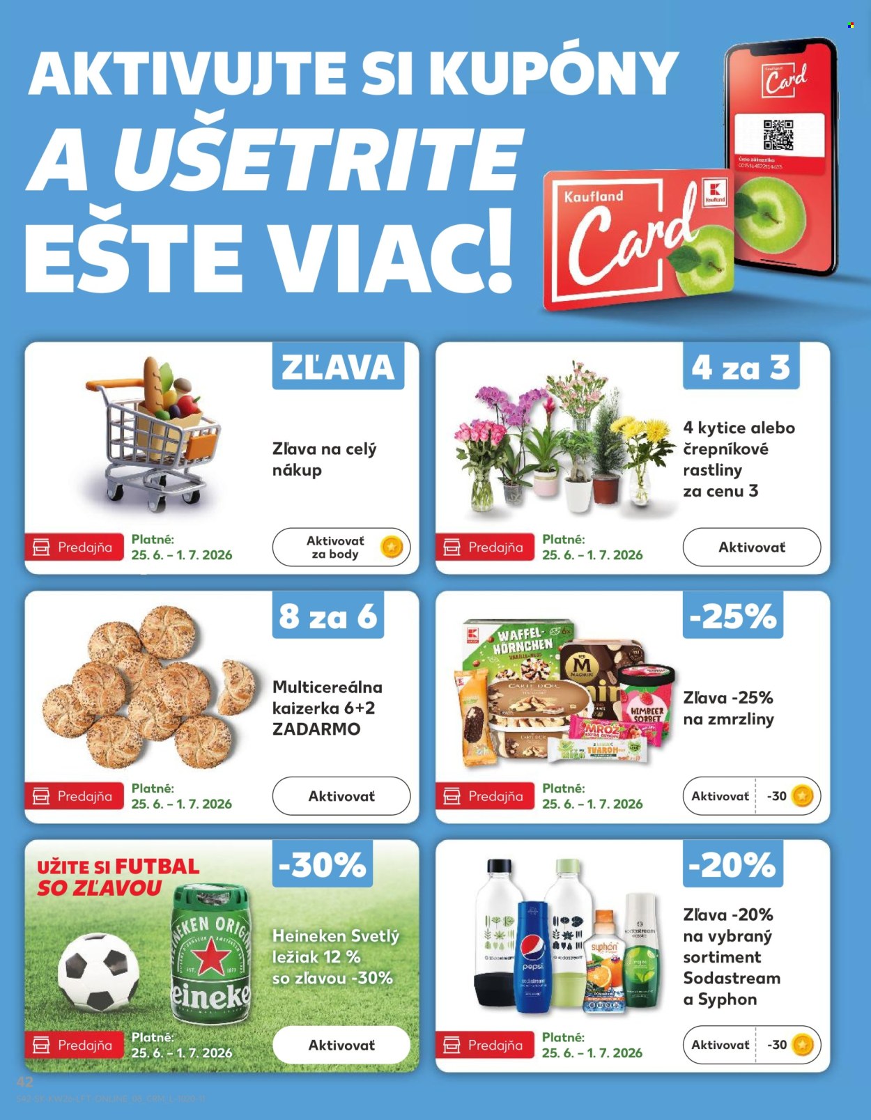 Leták Kaufland - 25.6.2026 - 1.7.2026. Strana 42