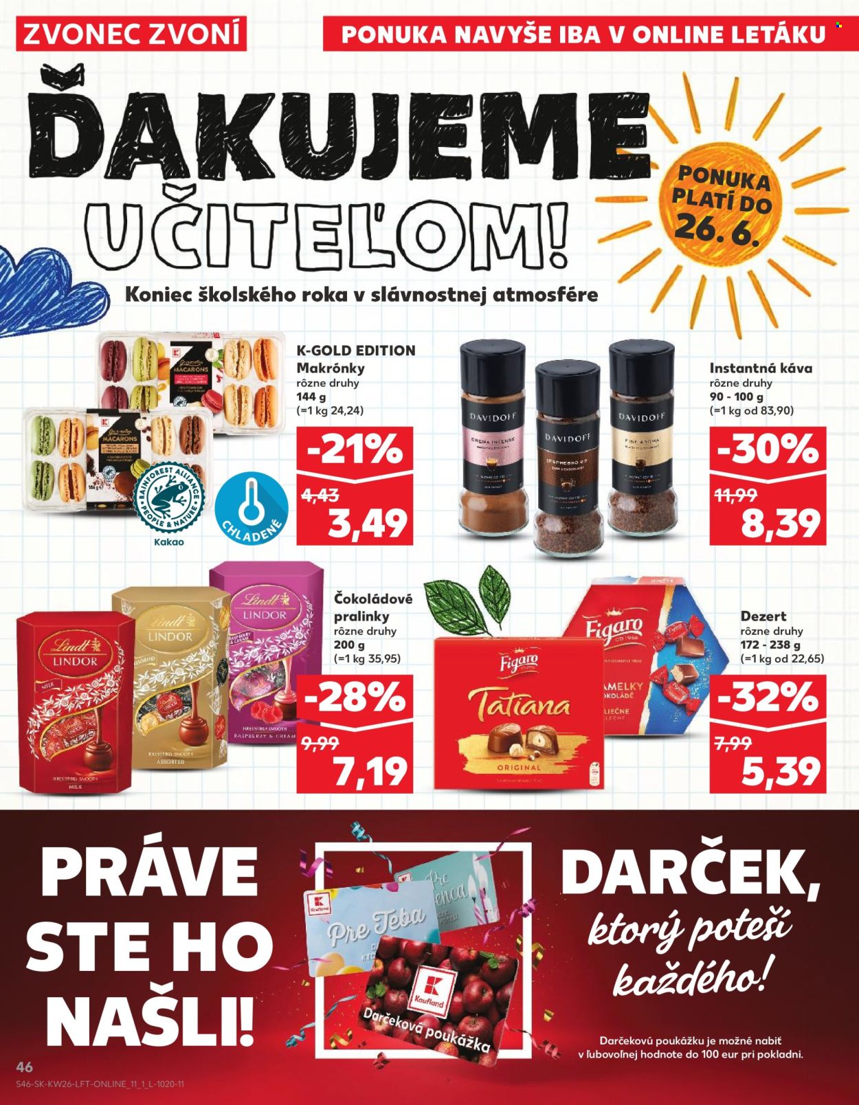 Leták Kaufland - 25.6.2026 - 1.7.2026. Strana 46