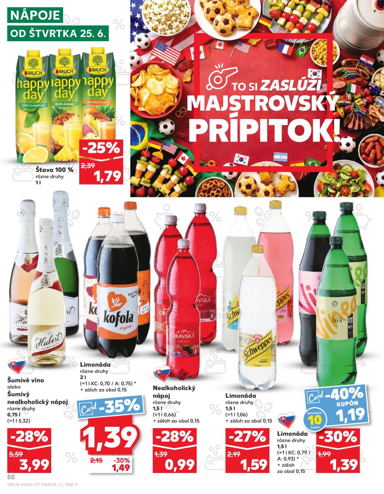 Leták Kaufland - 25.6.2026 - 1.7.2026. Strana 50