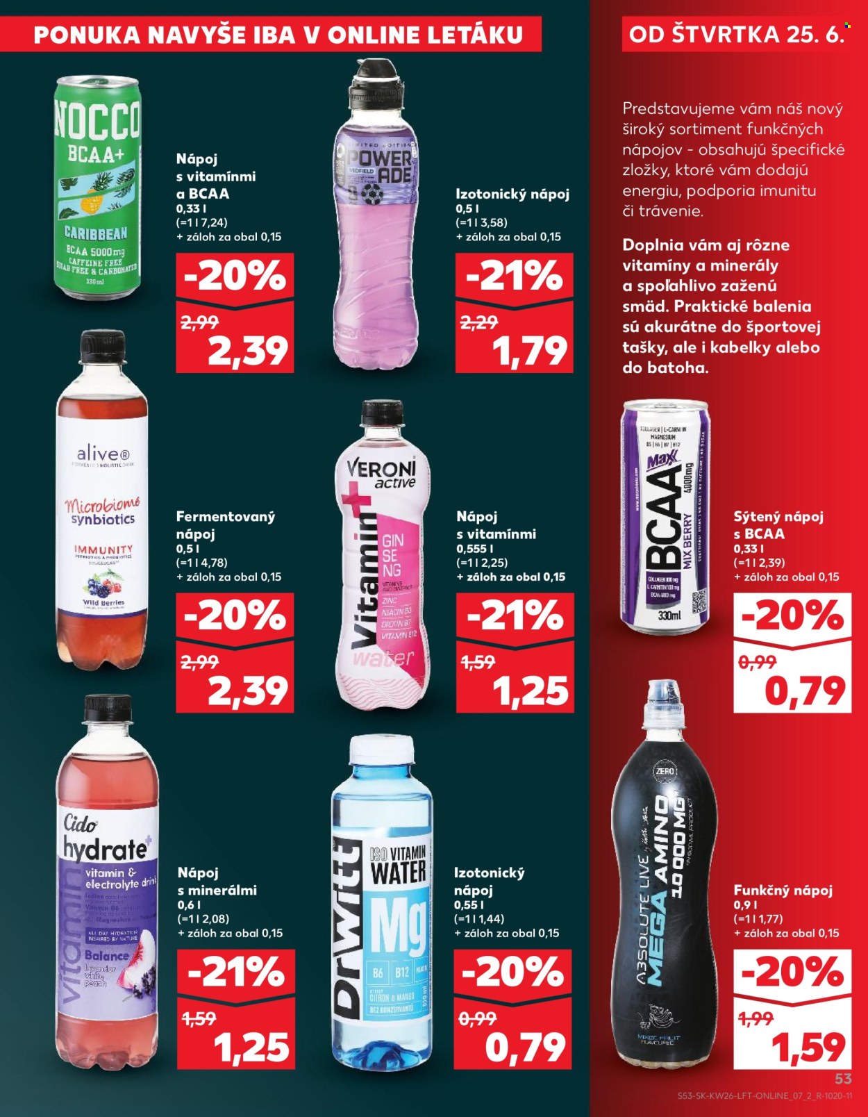 Leták Kaufland - 25.6.2026 - 1.7.2026. Strana 53
