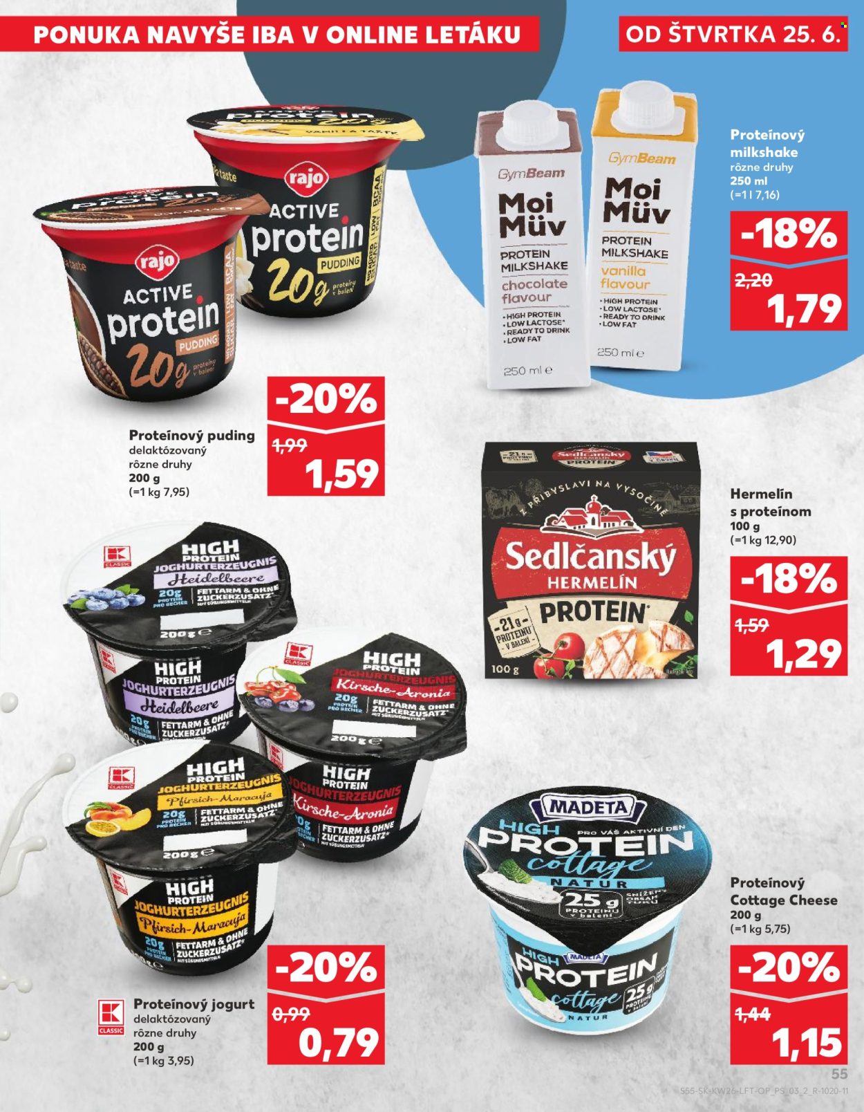 Leták Kaufland - 25.6.2026 - 1.7.2026. Strana 55