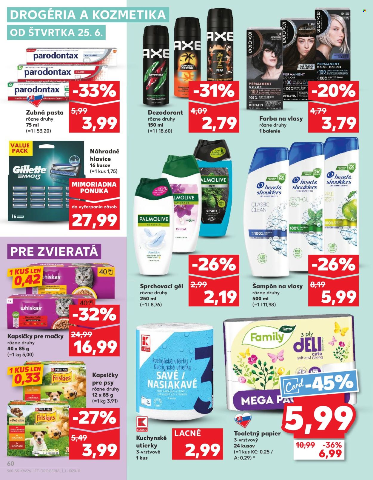 Leták Kaufland - 25.6.2026 - 1.7.2026. Strana 60