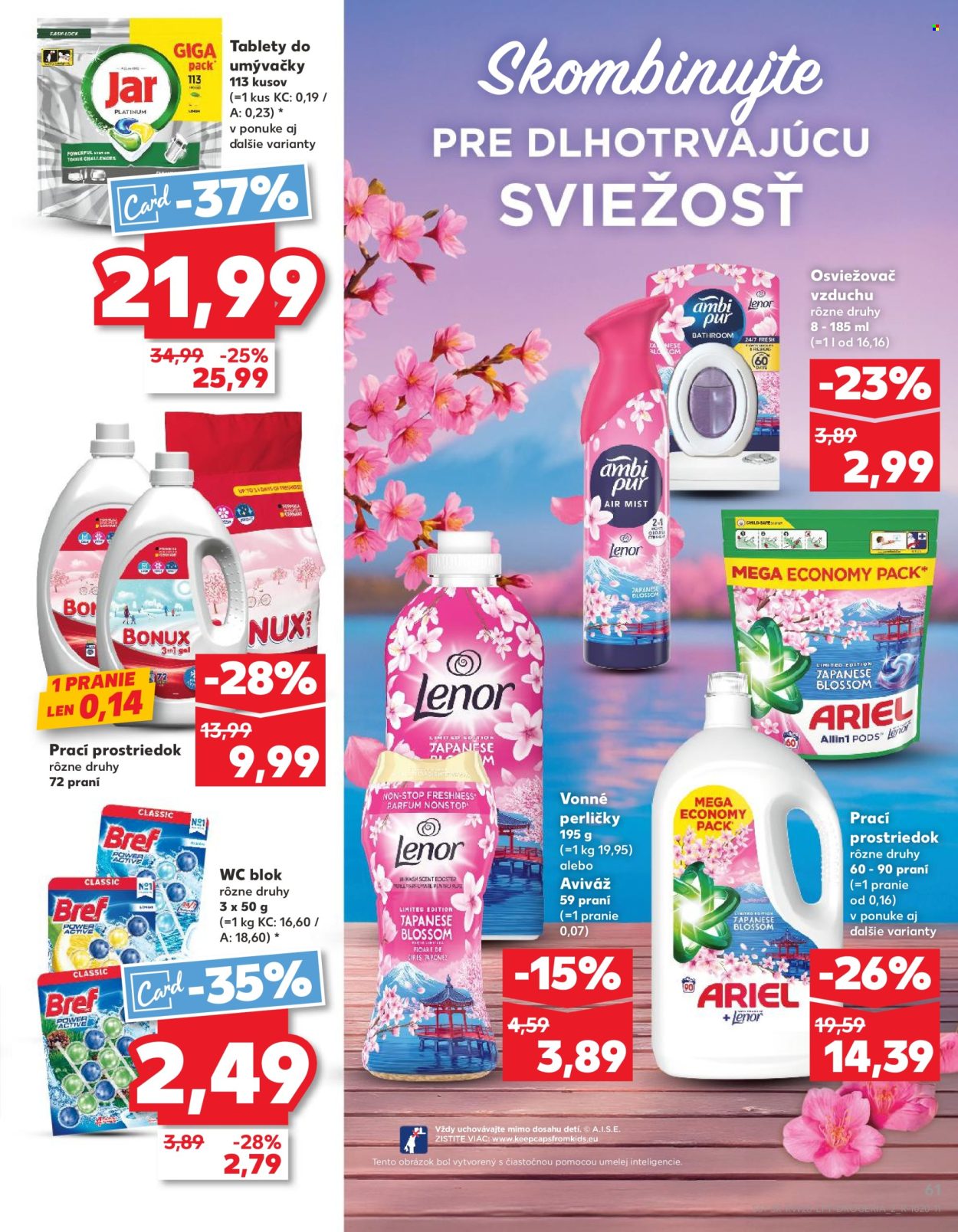 Leták Kaufland - 25.6.2026 - 1.7.2026. Strana 61