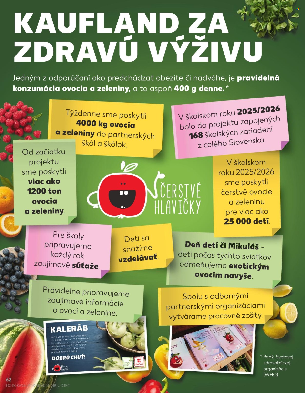 Leták Kaufland - 25.6.2026 - 1.7.2026. Strana 62