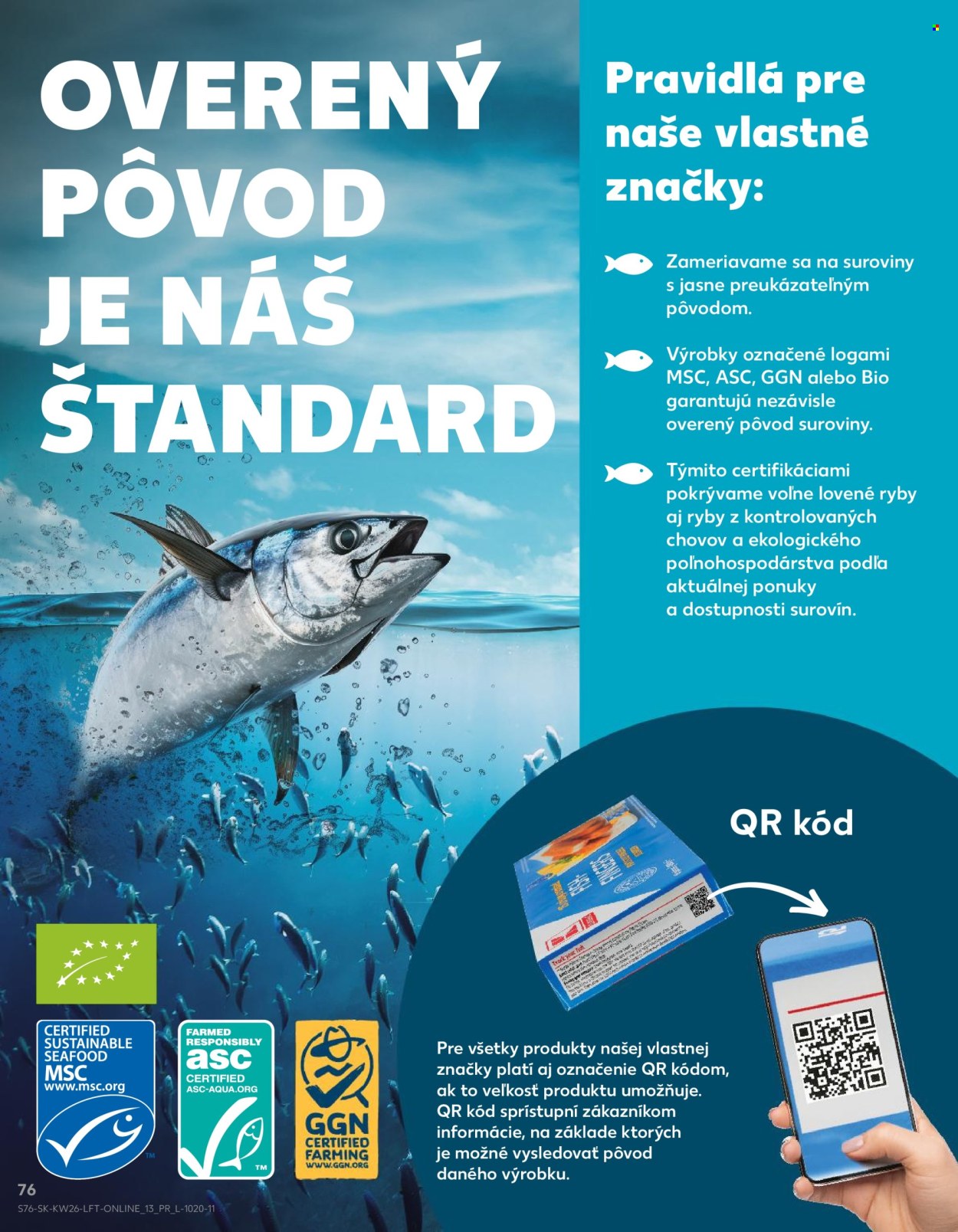 Leták Kaufland - 25.6.2026 - 1.7.2026. Strana 76