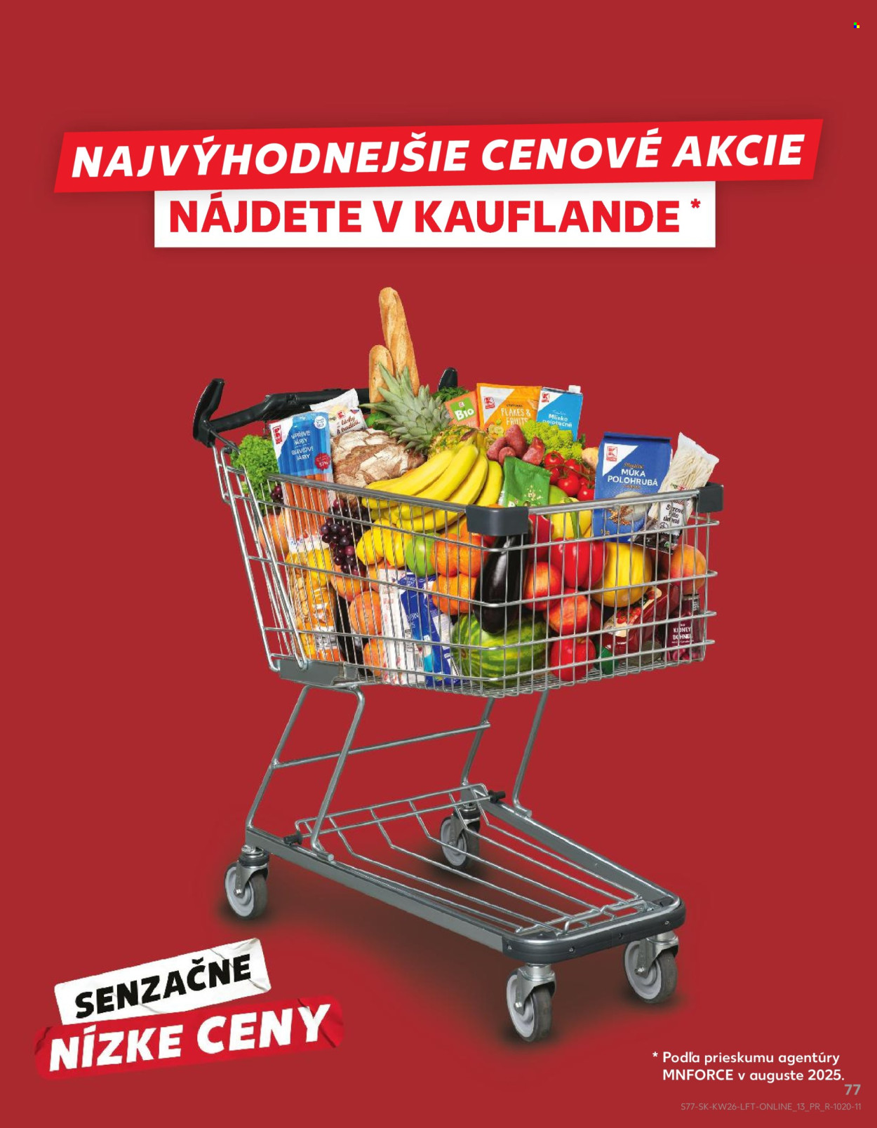 Leták Kaufland - 25.6.2026 - 1.7.2026. Strana 77