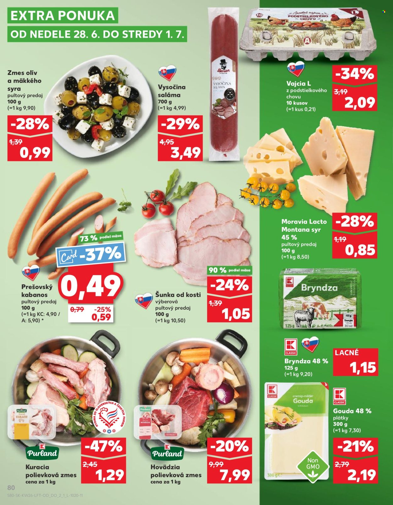 Leták Kaufland - 25.6.2026 - 1.7.2026. Strana 80