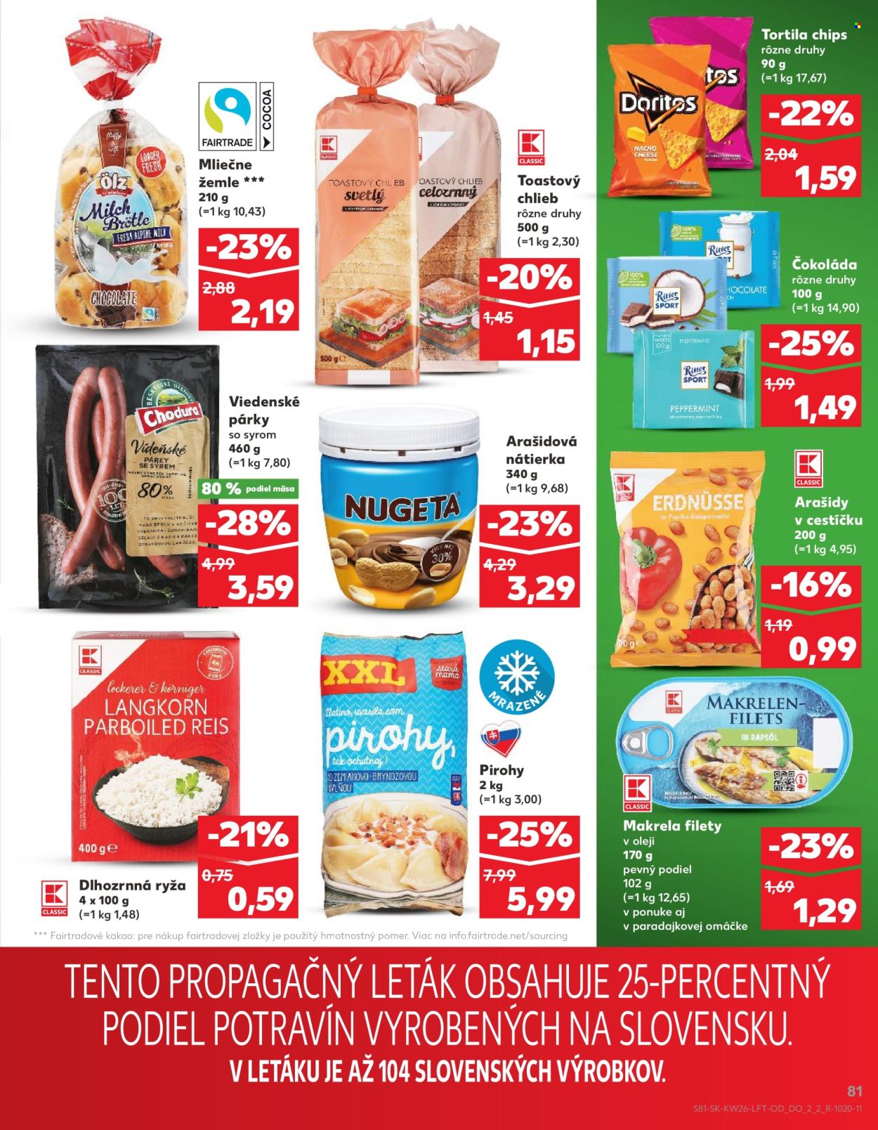 Leták Kaufland - 25.6.2026 - 1.7.2026. Strana 81