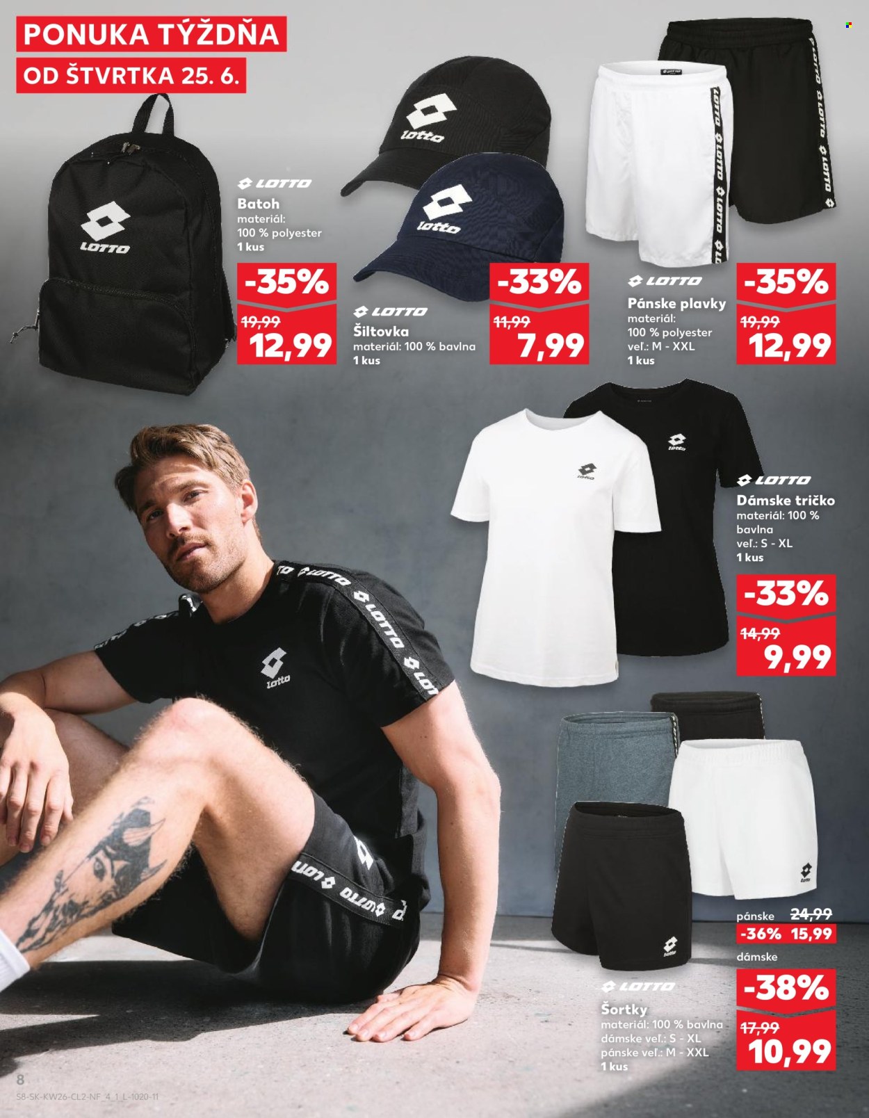 Leták Kaufland - 25.6.2026 - 1.7.2026. Strana 8