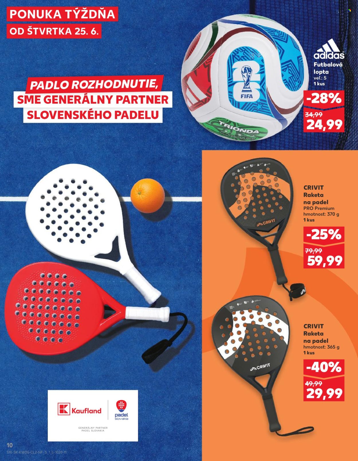 Leták Kaufland - 25.6.2026 - 1.7.2026. Strana 10
