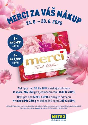 Leták Metro - 24.6.2026 - 28.6.2026.