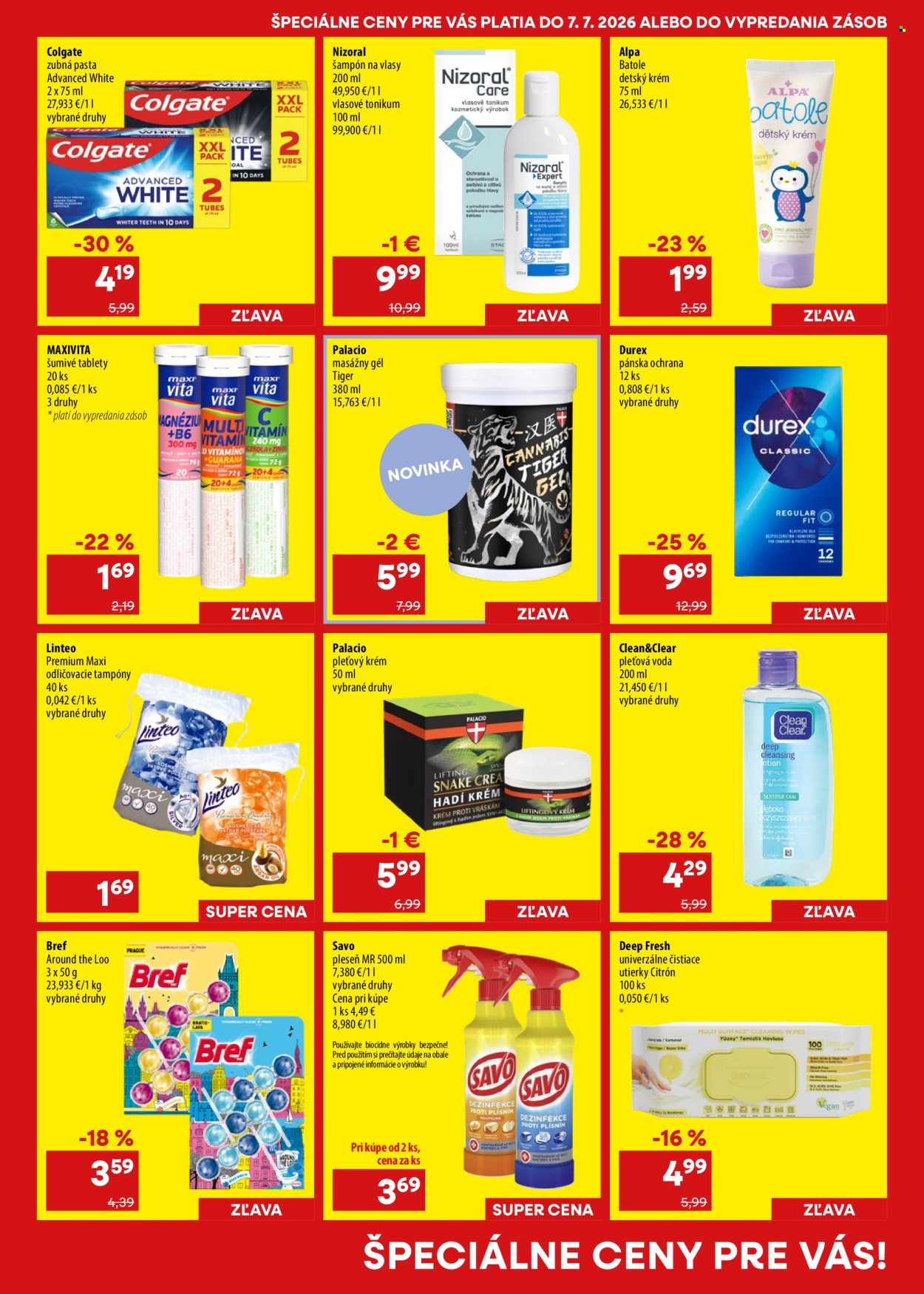 Leták 101 Drogerie - 24.6.2026 - 7.7.2026. Strana 5