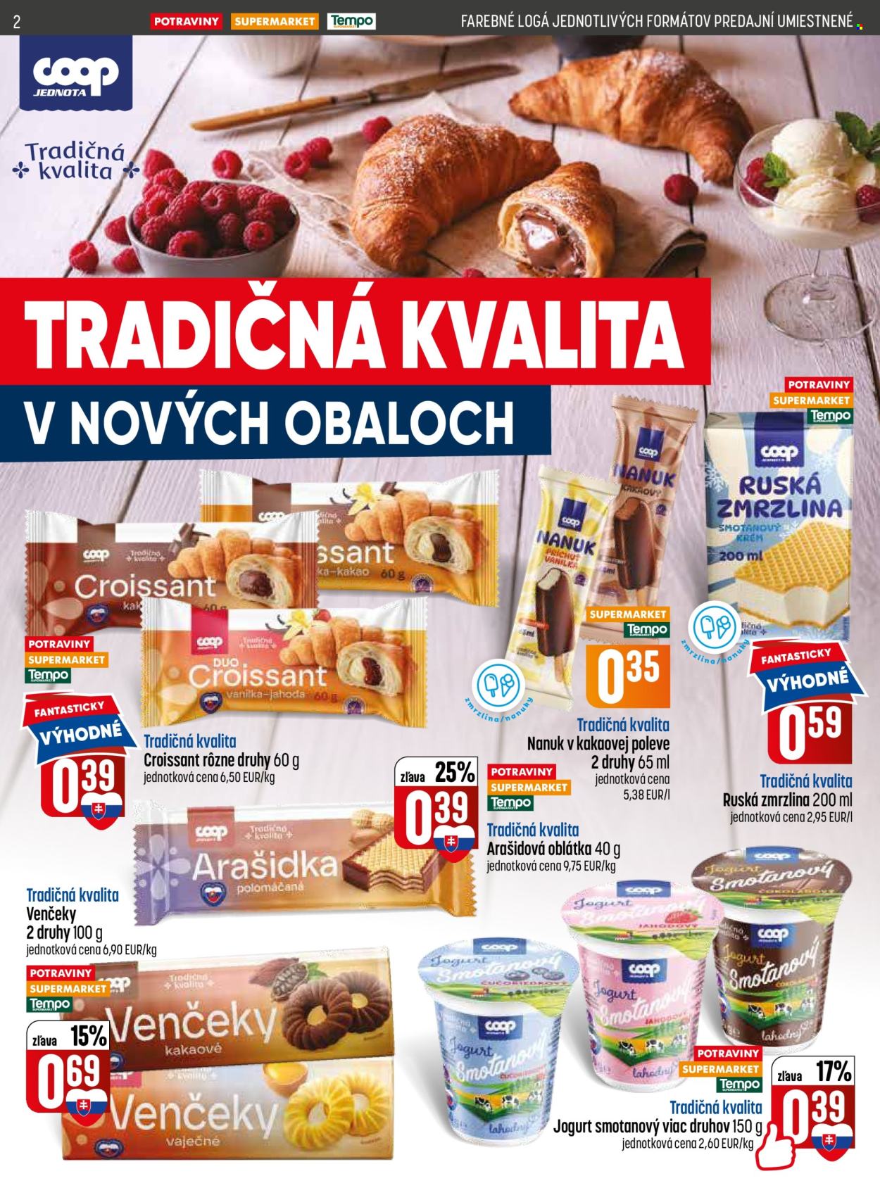 Leták COOP Jednota - 25.6.2026 - 1.7.2026. Strana 2