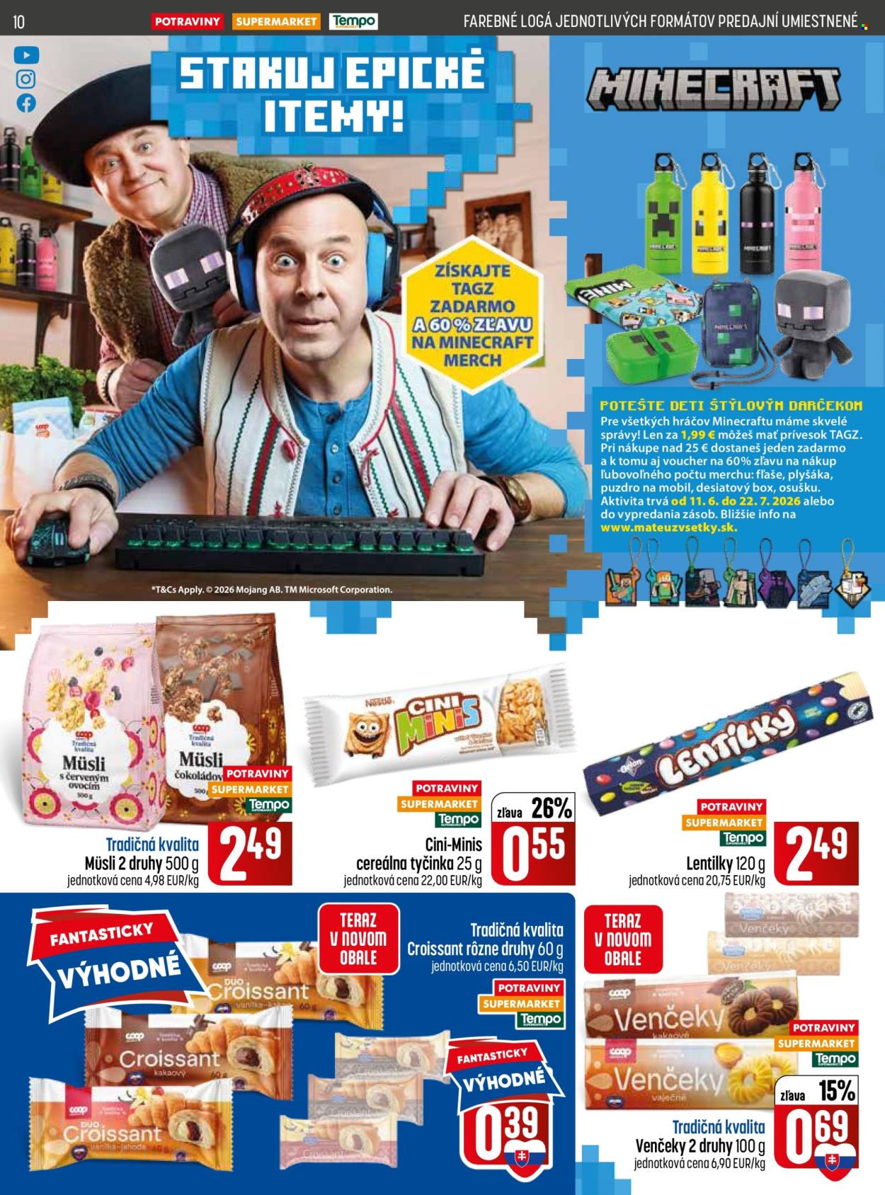 Leták COOP Jednota - 25.6.2026 - 1.7.2026. Strana 10