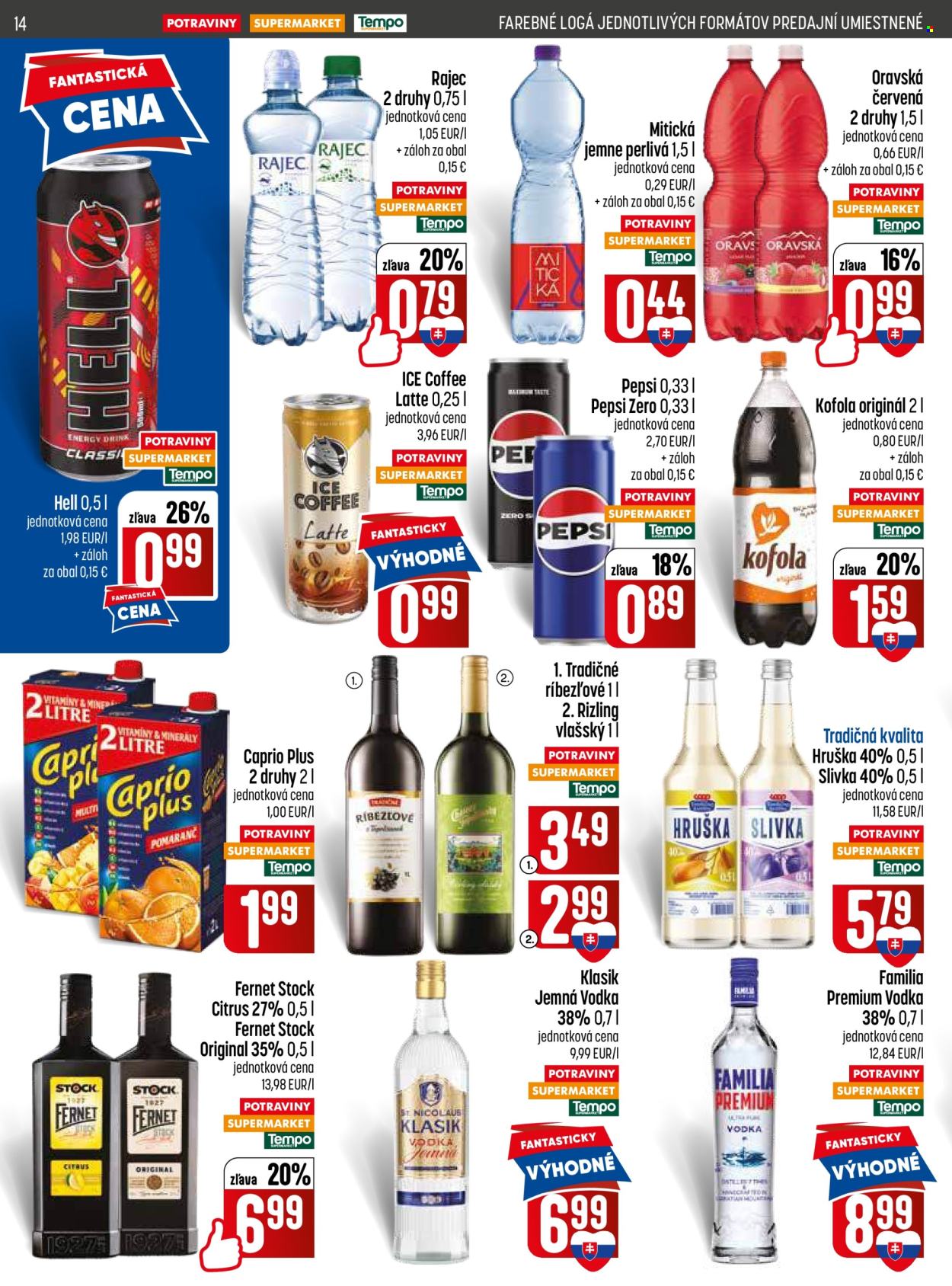 Leták COOP Jednota - 25.6.2026 - 1.7.2026. Strana 14