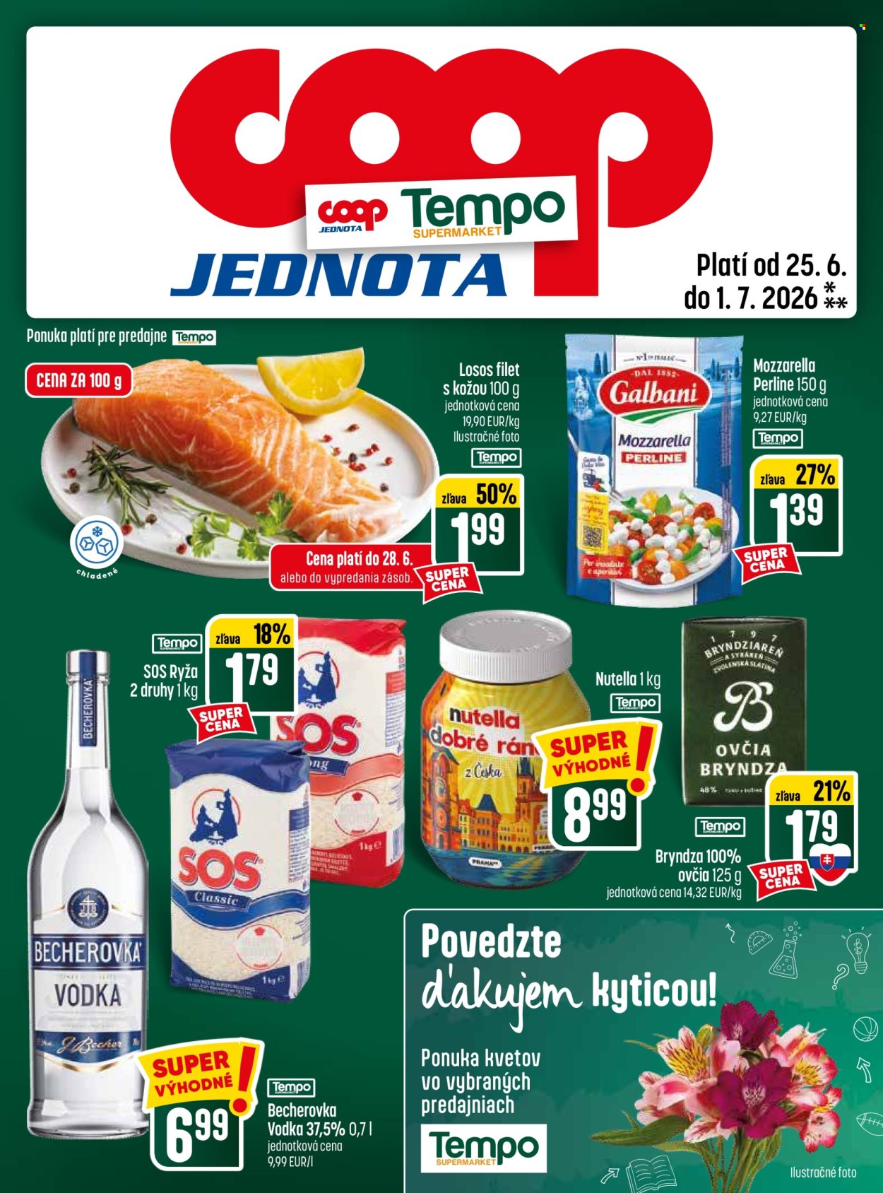 Leták COOP Jednota - 25.6.2026 - 1.7.2026. Strana 29
