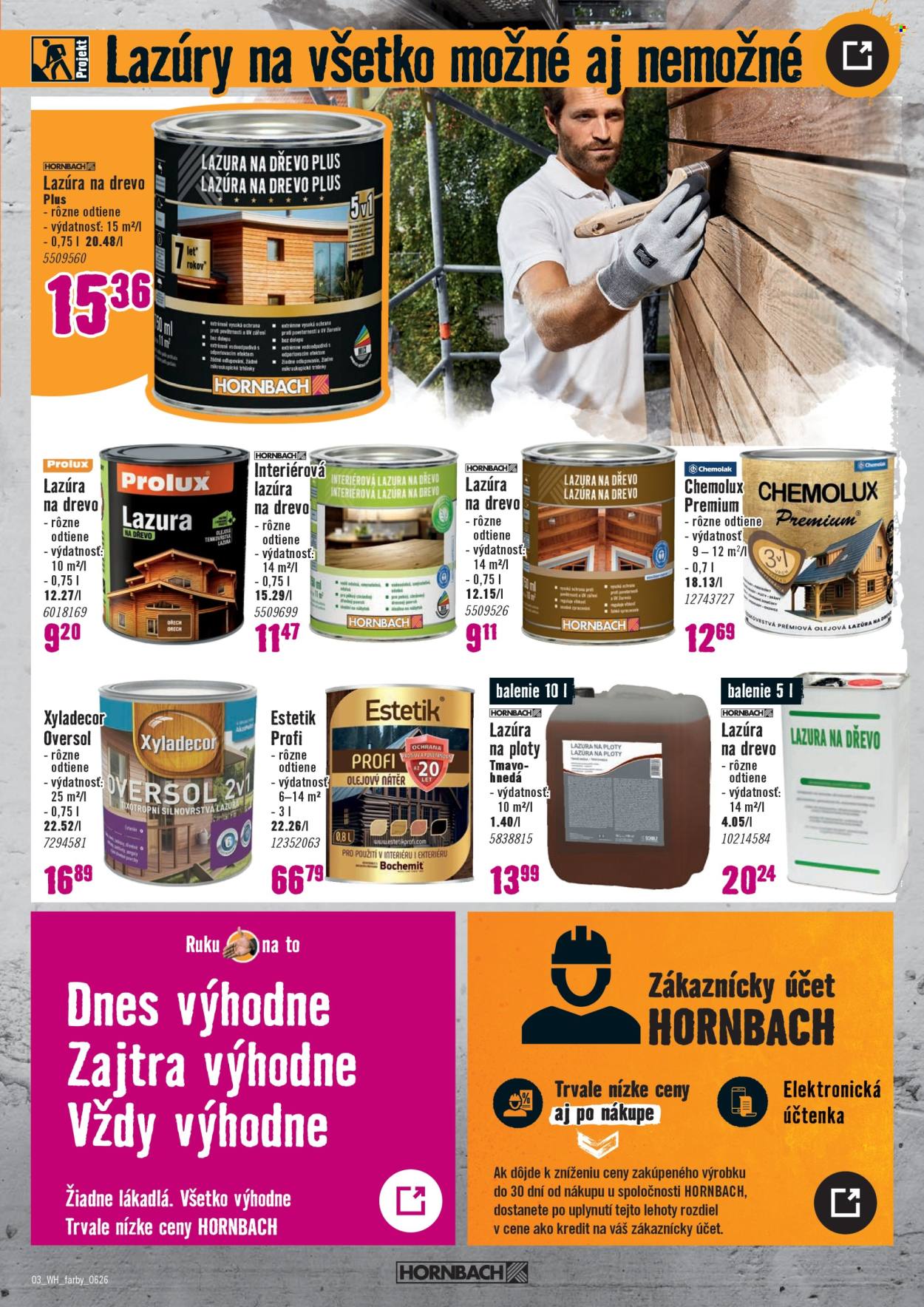 Leták Hornbach - 24.6.2026 - 8.7.2026. Strana 3