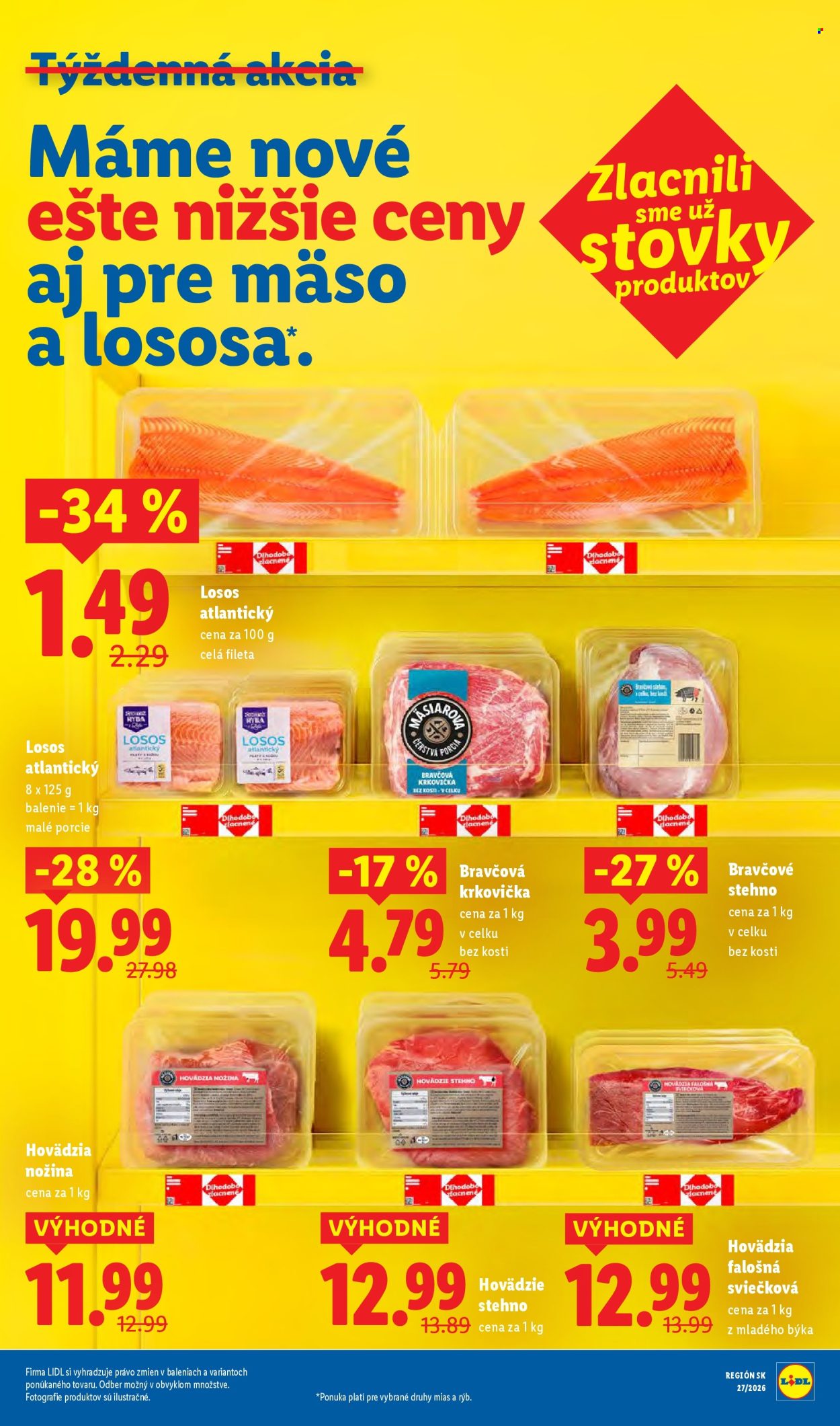 Leták Lidl - 29.6.2026 - 5.7.2026. Strana 3