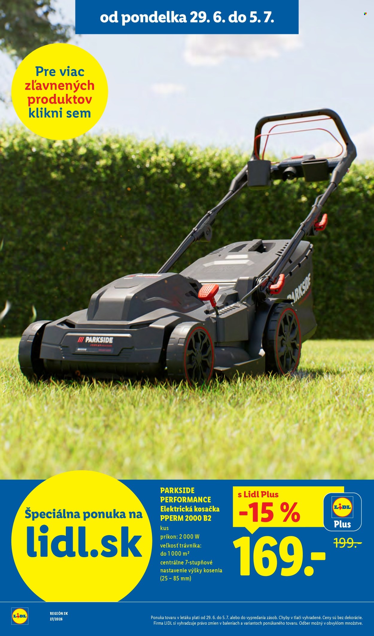Leták Lidl - 29.6.2026 - 5.7.2026. Strana 8
