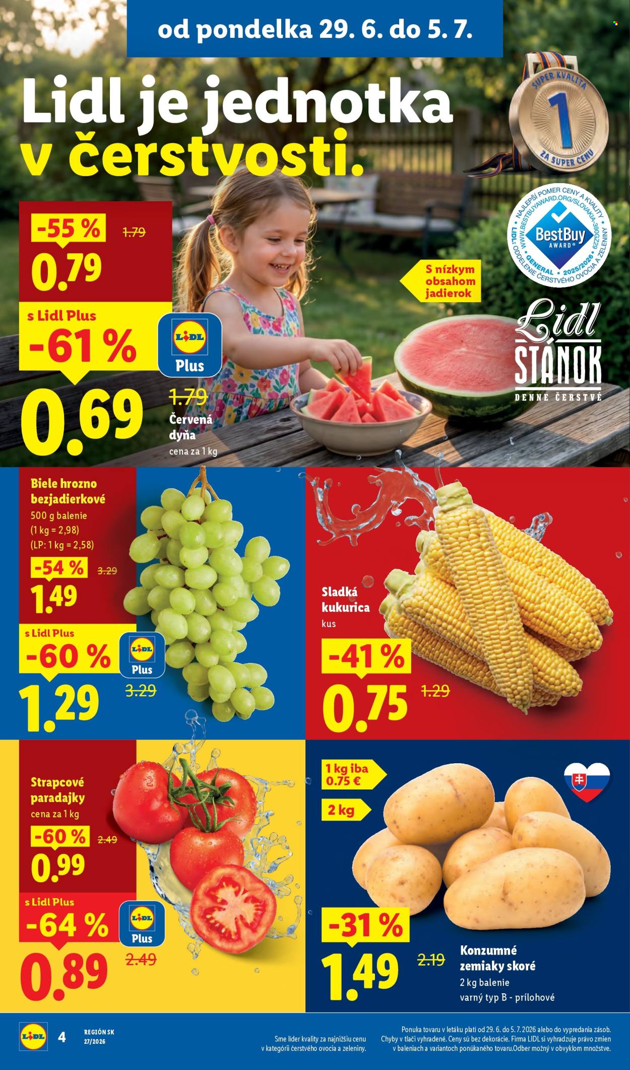 Leták Lidl - 29.6.2026 - 5.7.2026. Strana 10