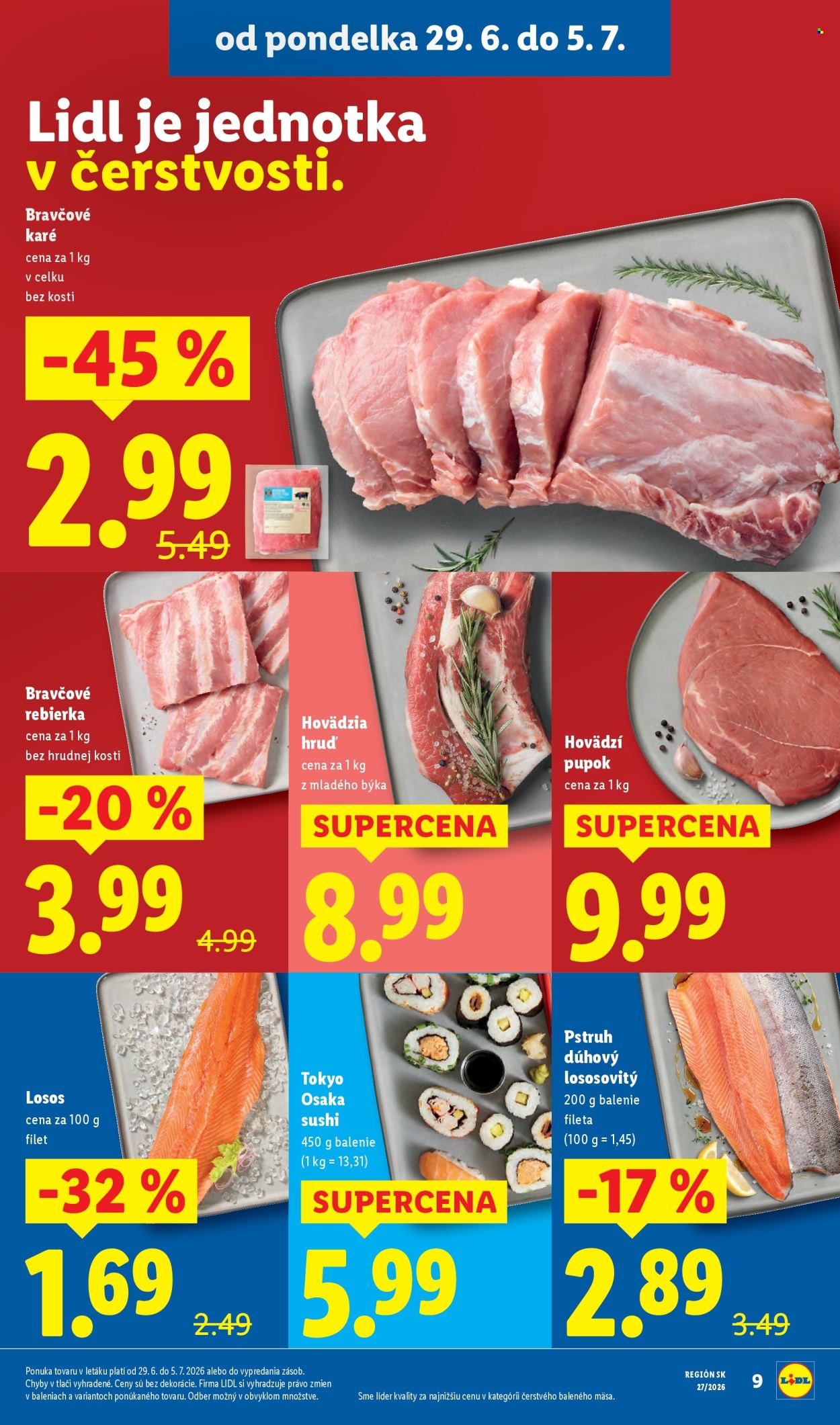 Leták Lidl - 29.6.2026 - 5.7.2026. Strana 15