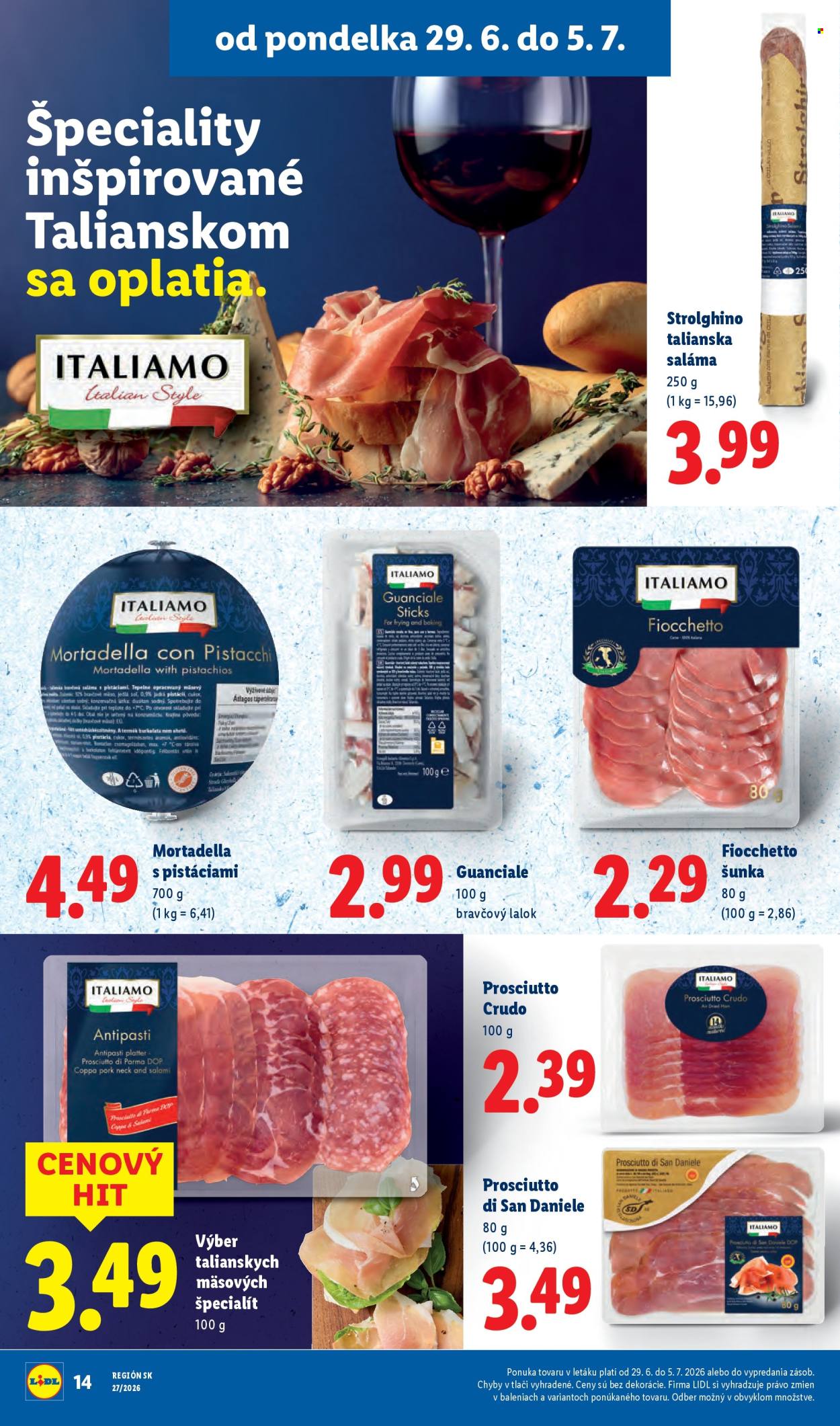 Leták Lidl - 29.6.2026 - 5.7.2026. Strana 20